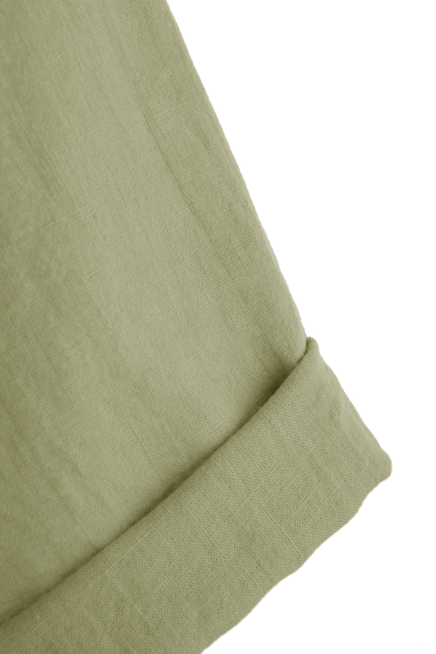 Pleat Panel Linen Tunic