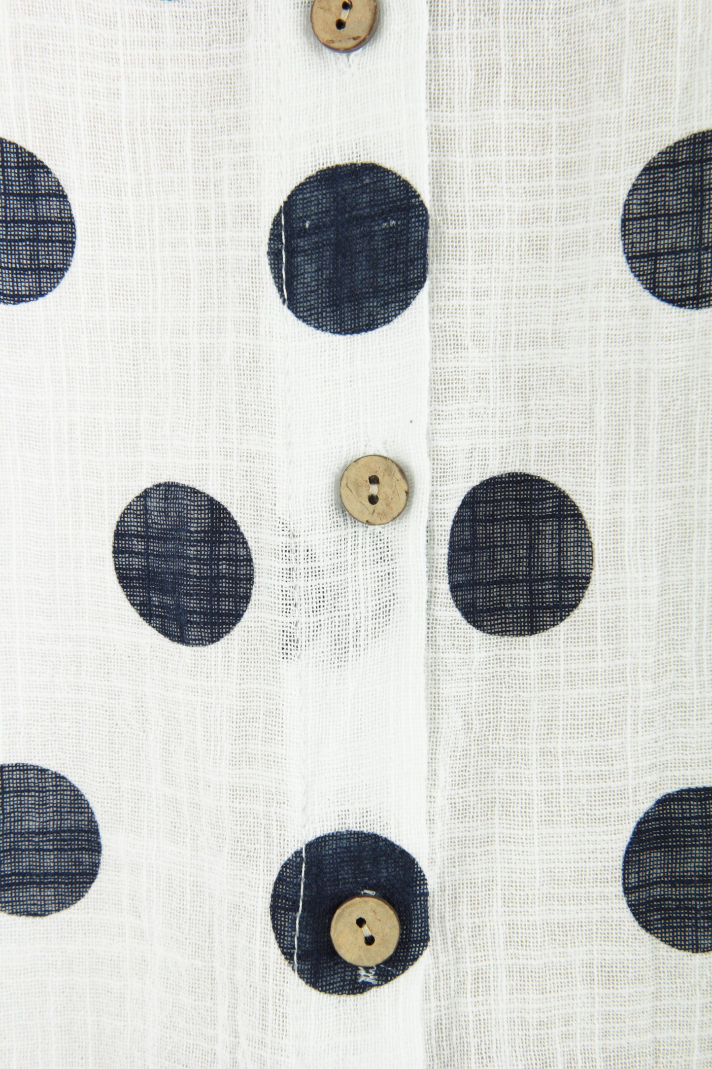 Polka Dot Cotton Shirt