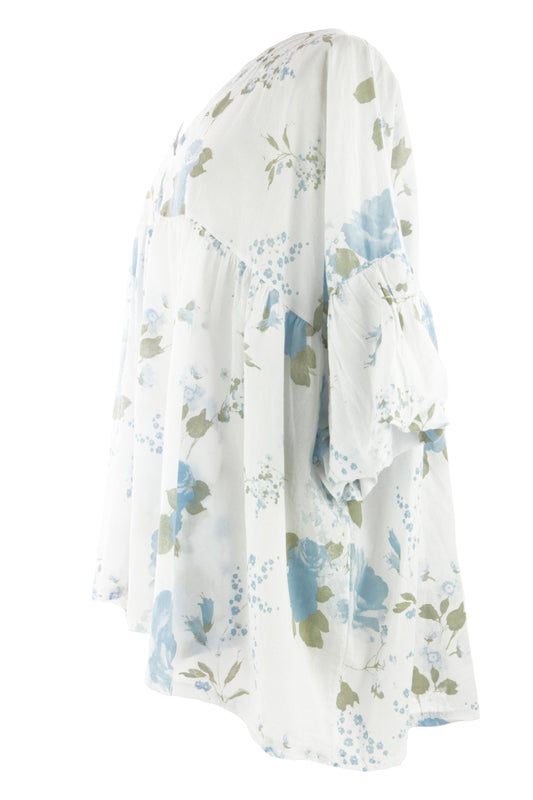 Floral Print Swing Top