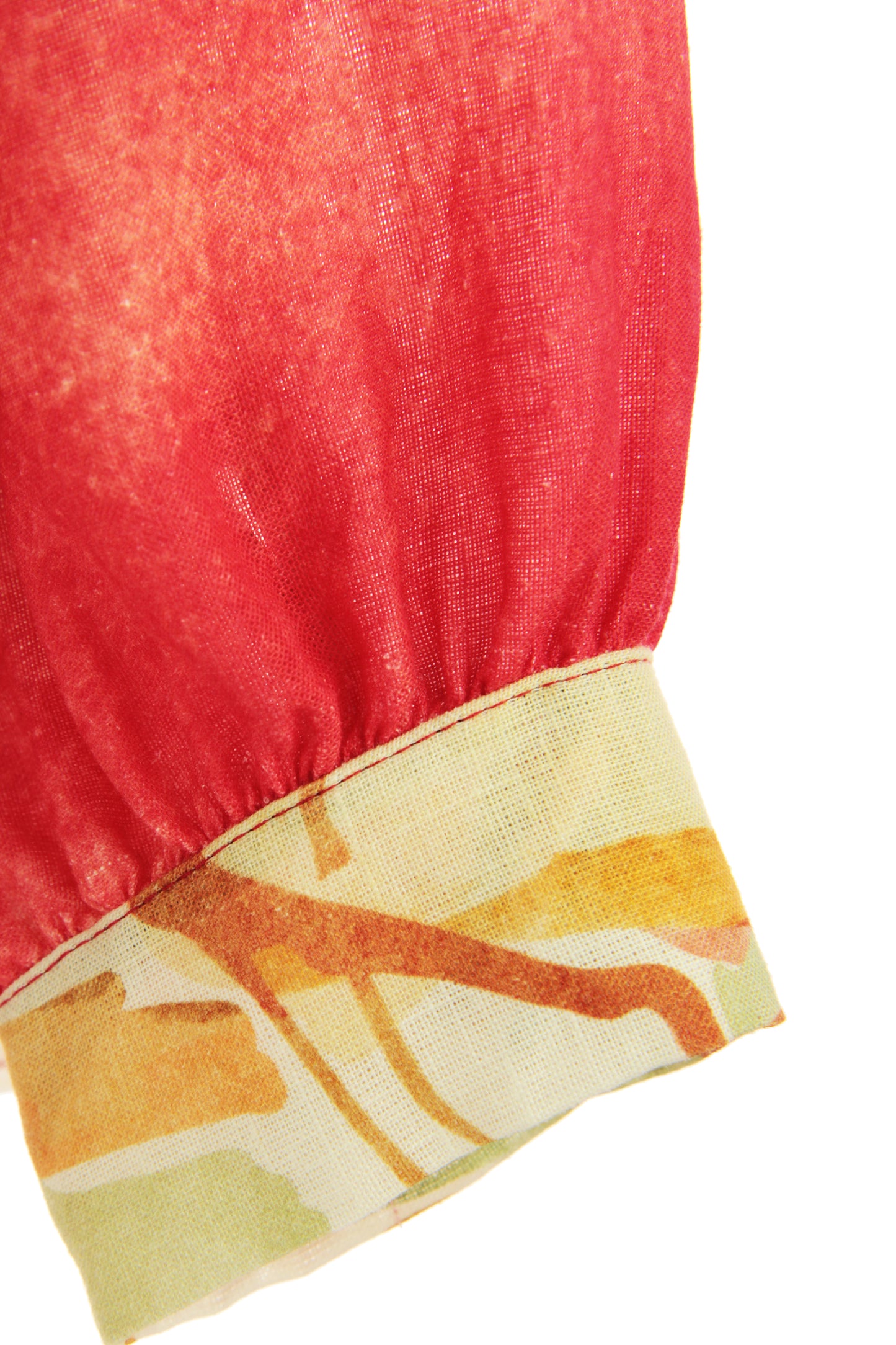 Watercolour Print Linen Shirt