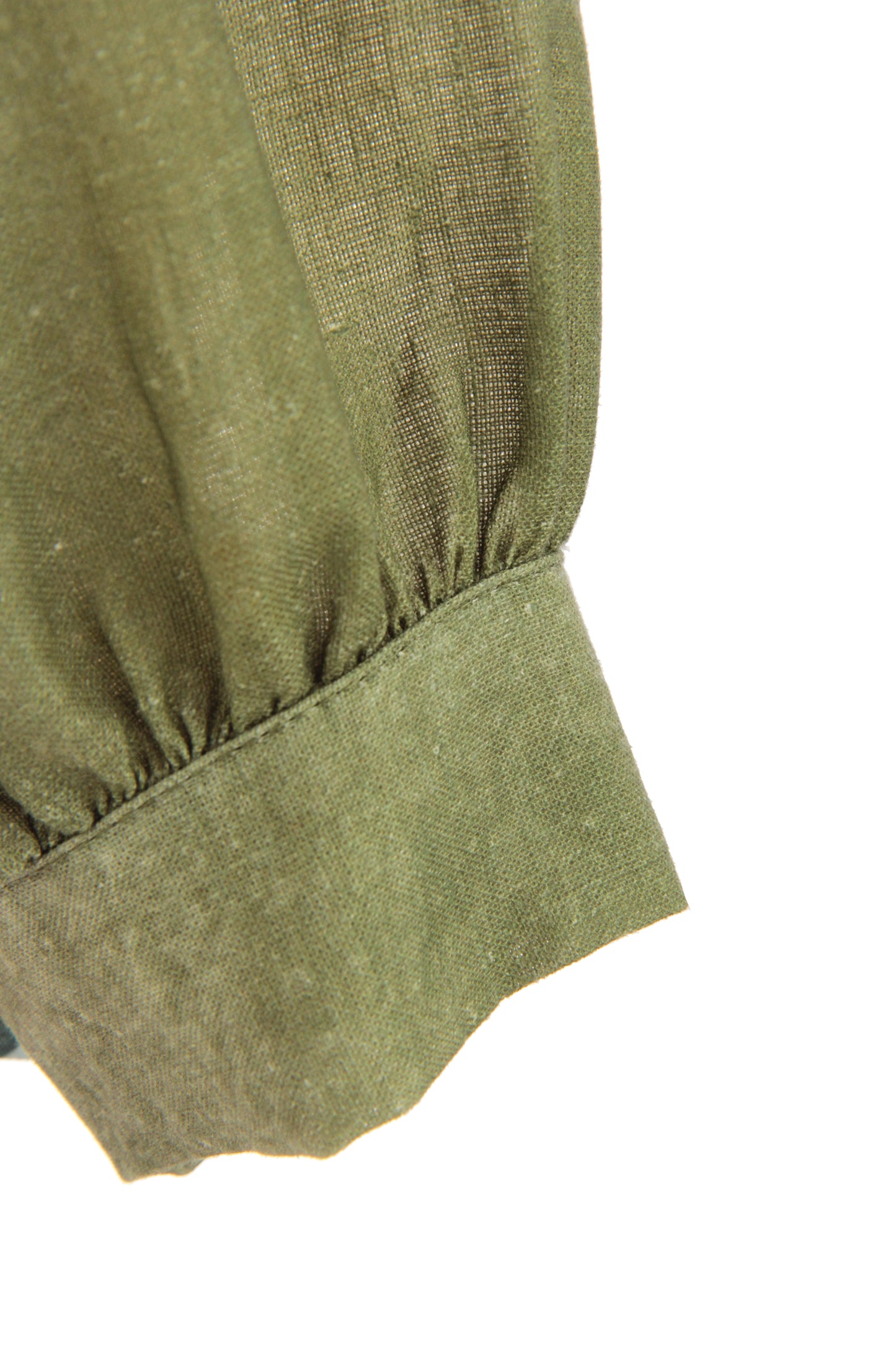 Watercolour Print Linen Shirt