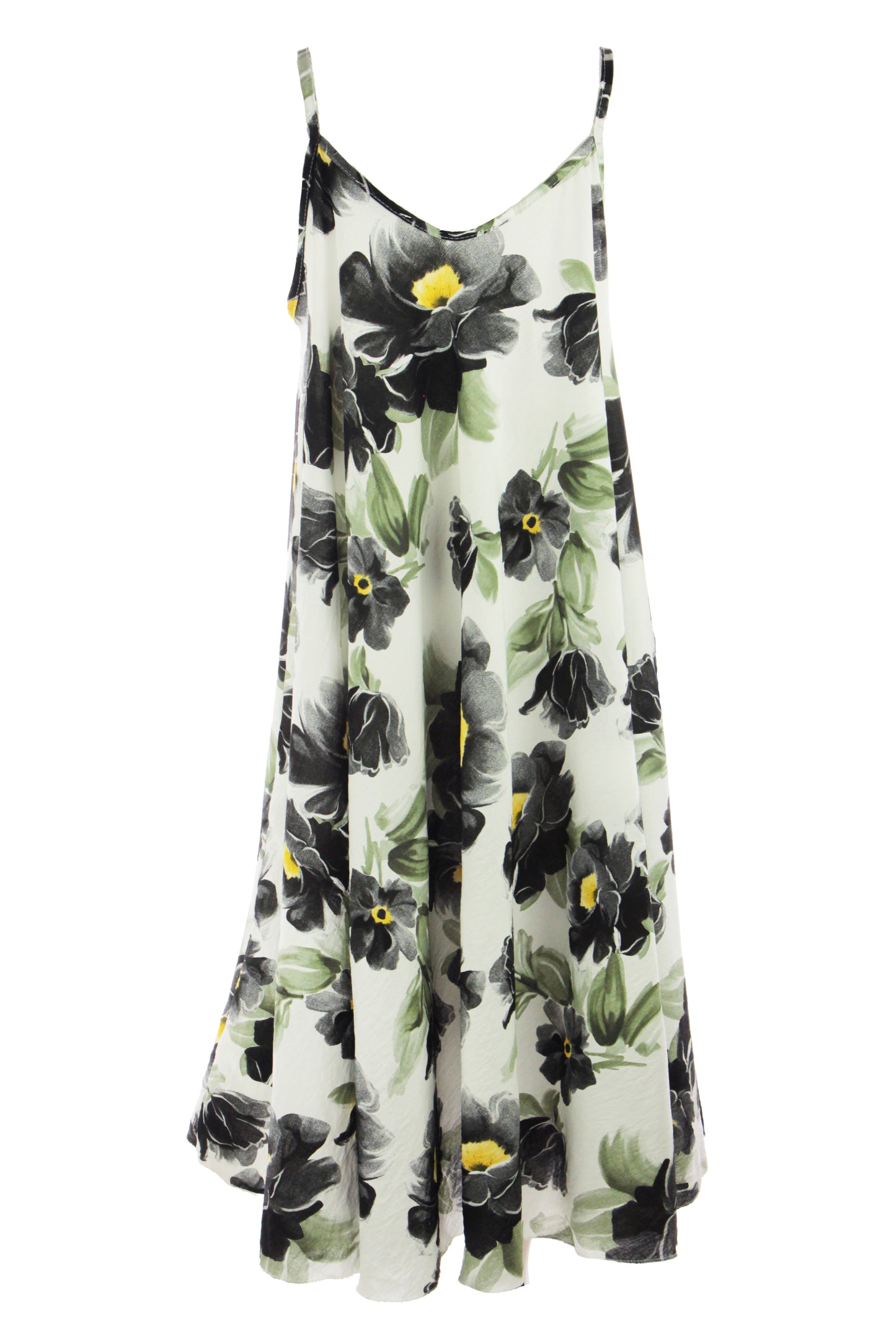 Floral Print Flared Dress