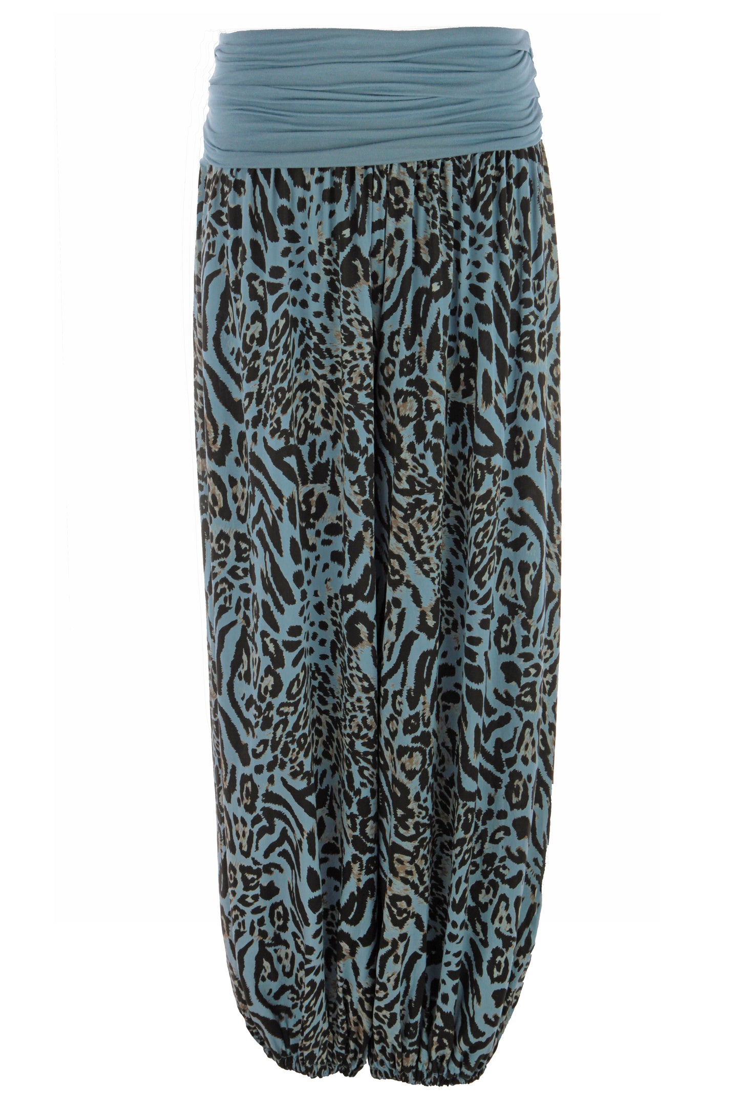 Leopard Print Harem Trouser