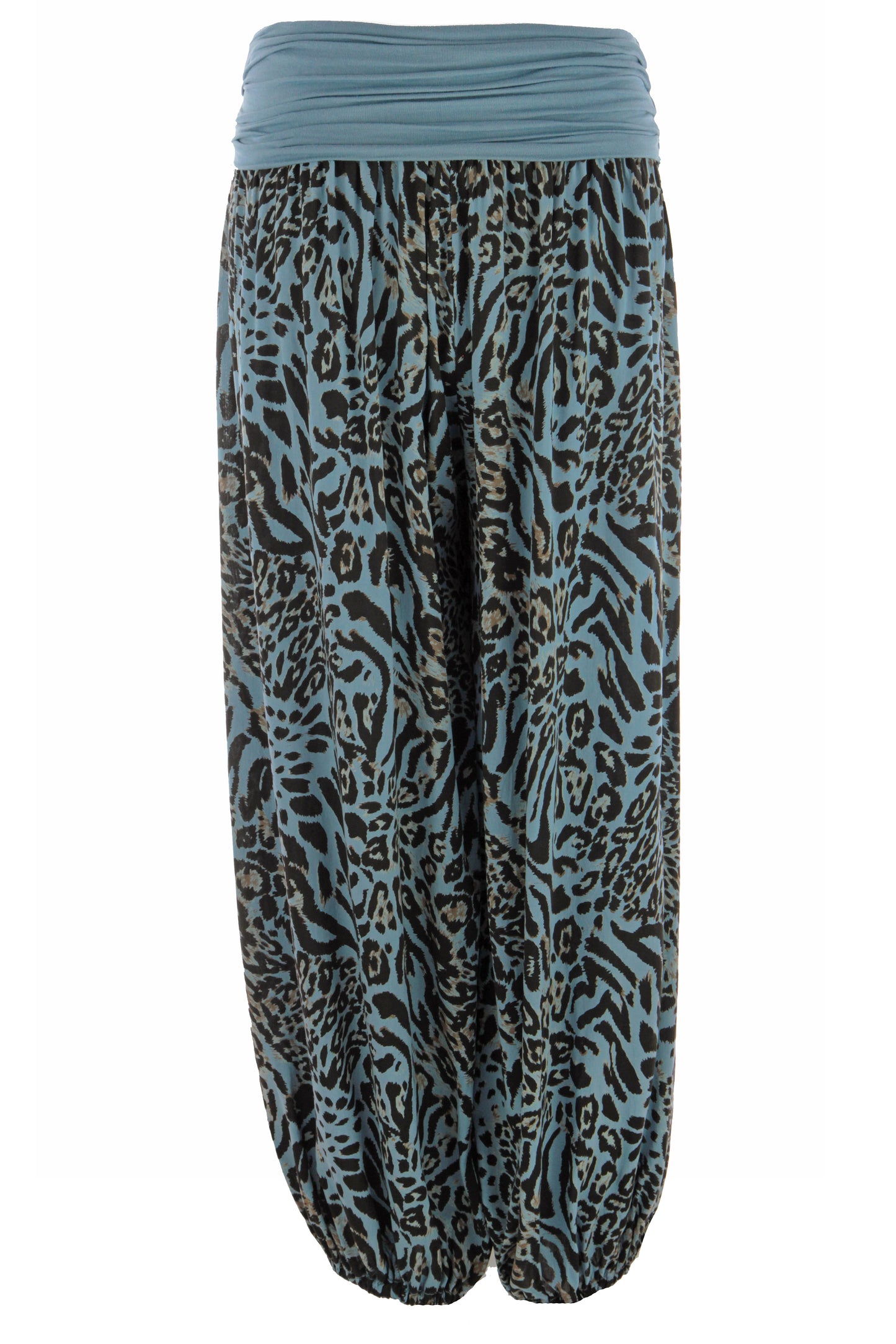 Leopard Print Harem Trouser