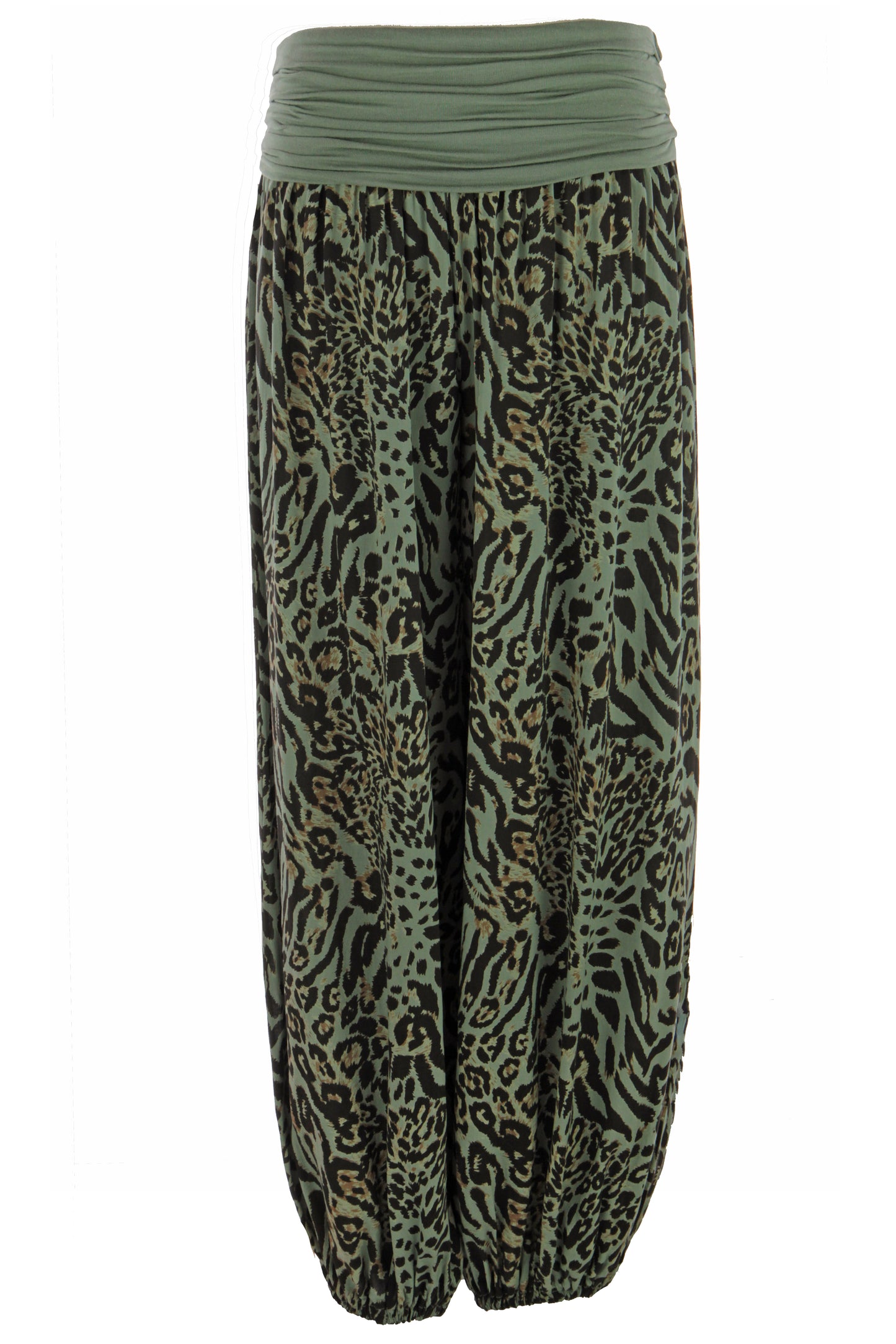 Leopard Print Harem Trouser