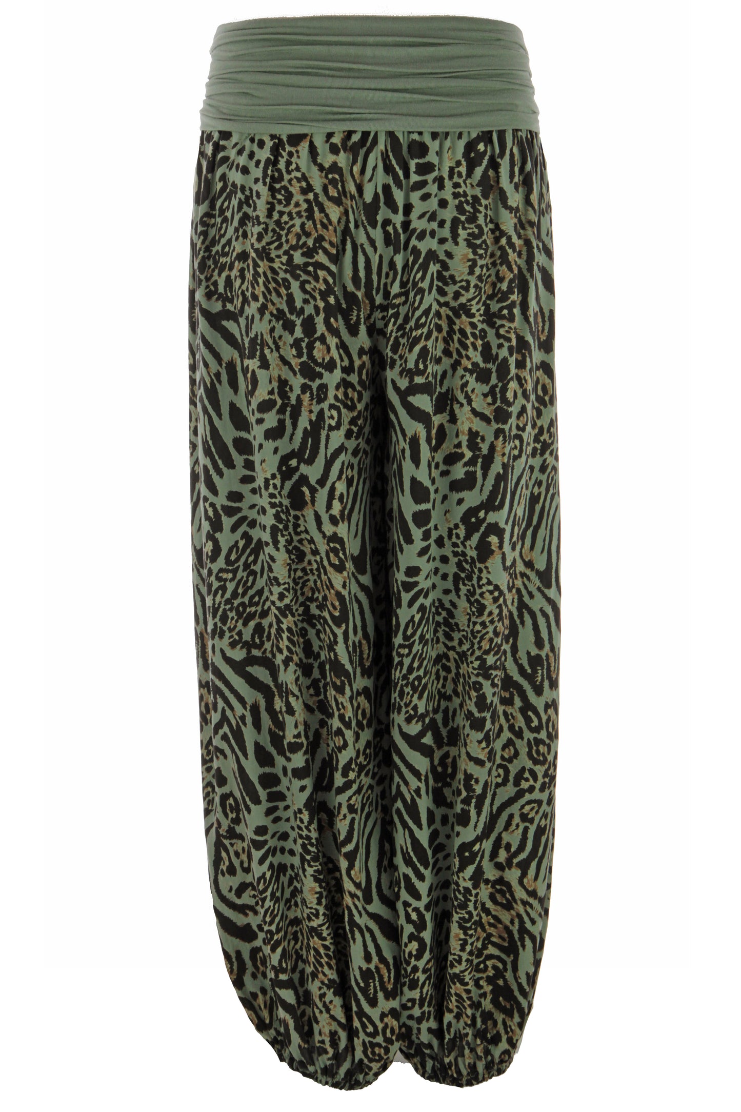 Leopard Print Harem Trouser