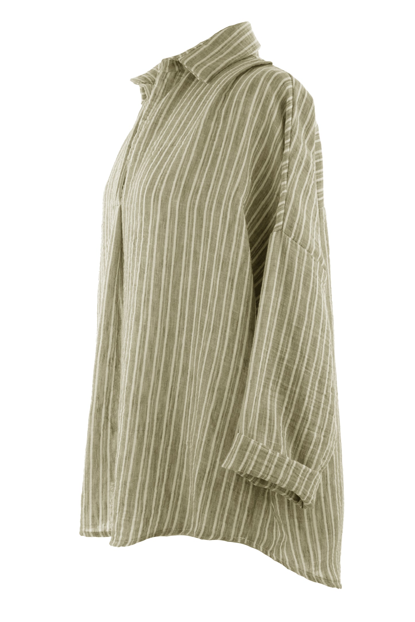 Collar Stripe Top