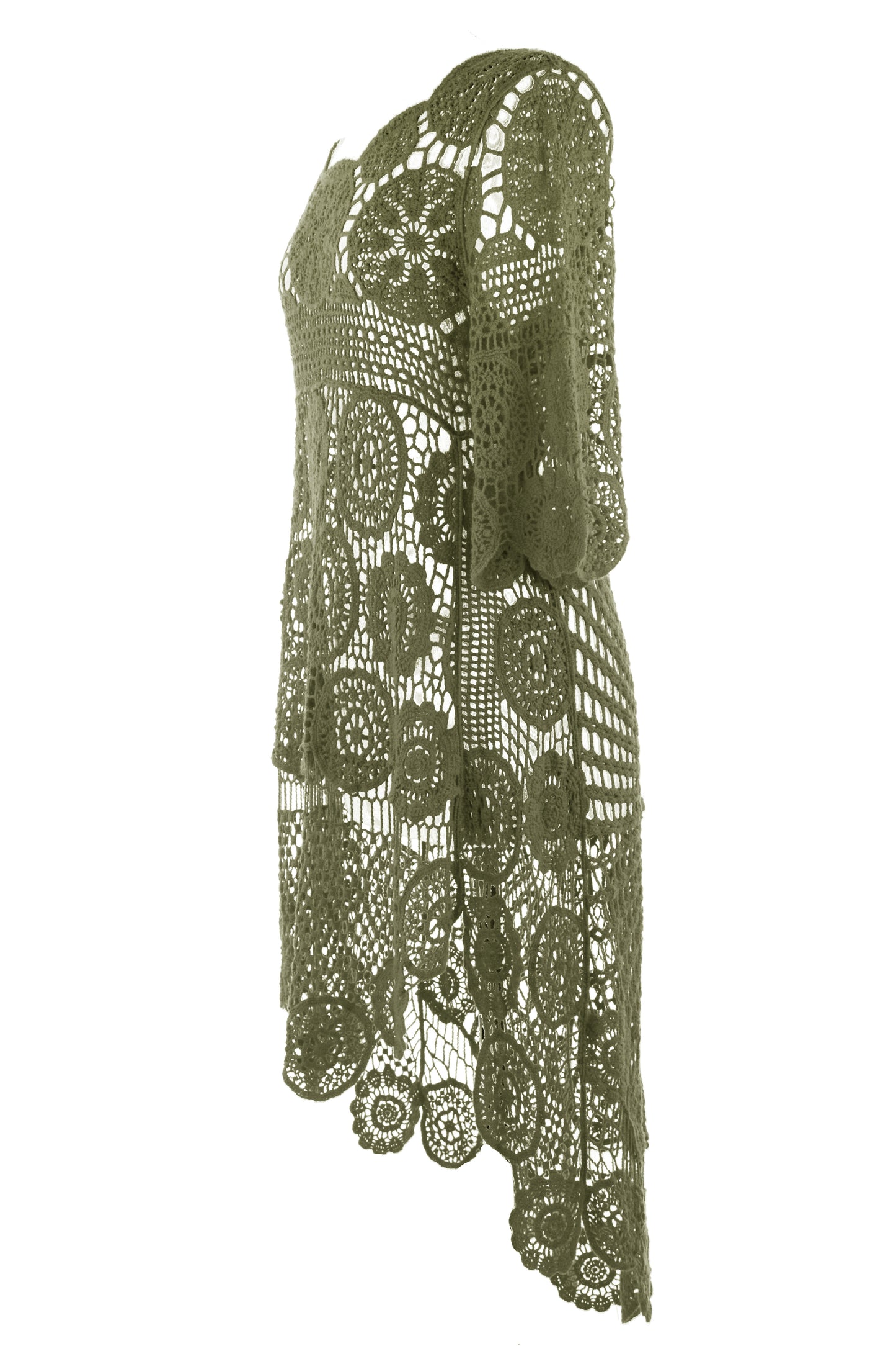 Crochet Hi Low Tunic