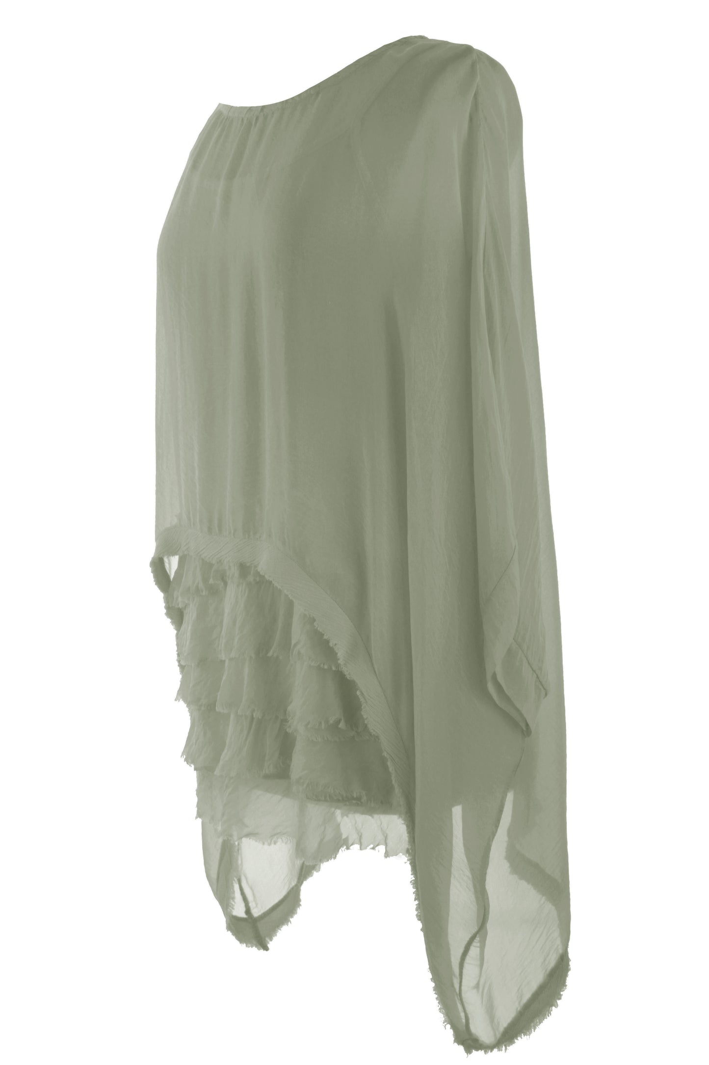 Rara Silk Top with Vest