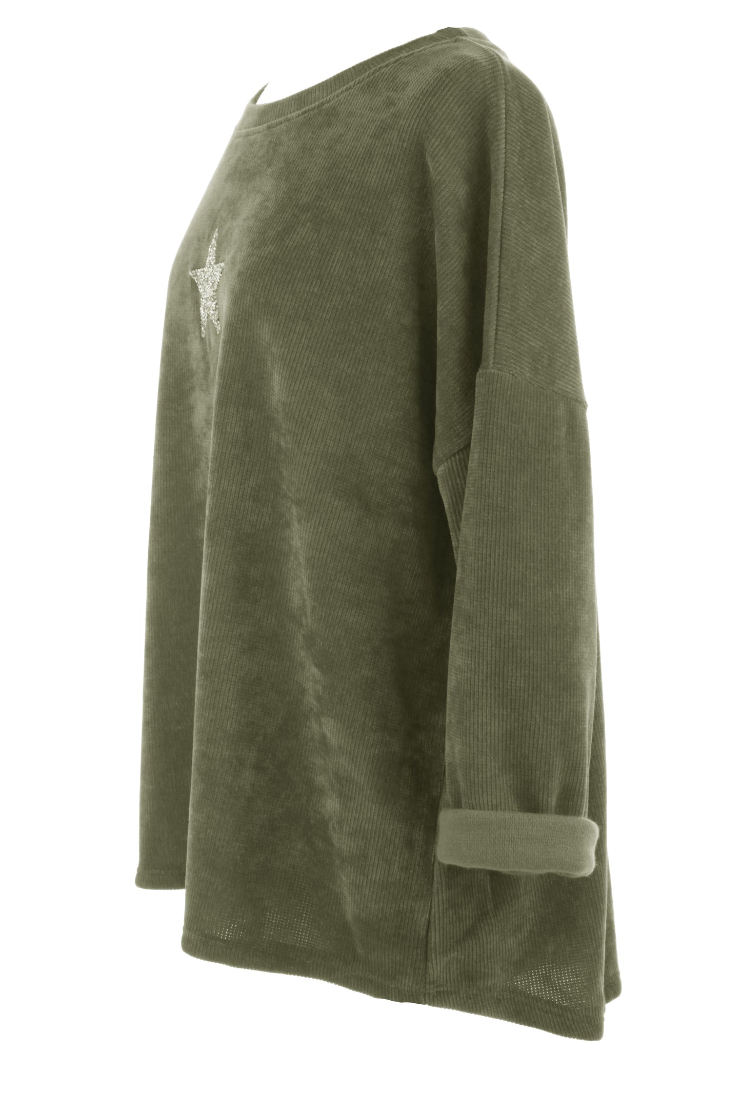 Star Detail Chenille Top