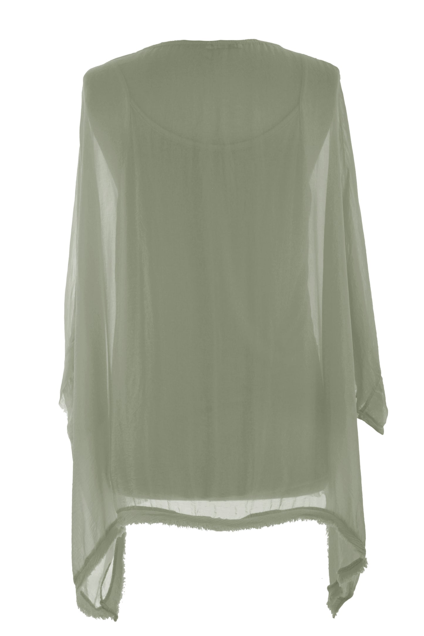 Rara Silk Top with Vest