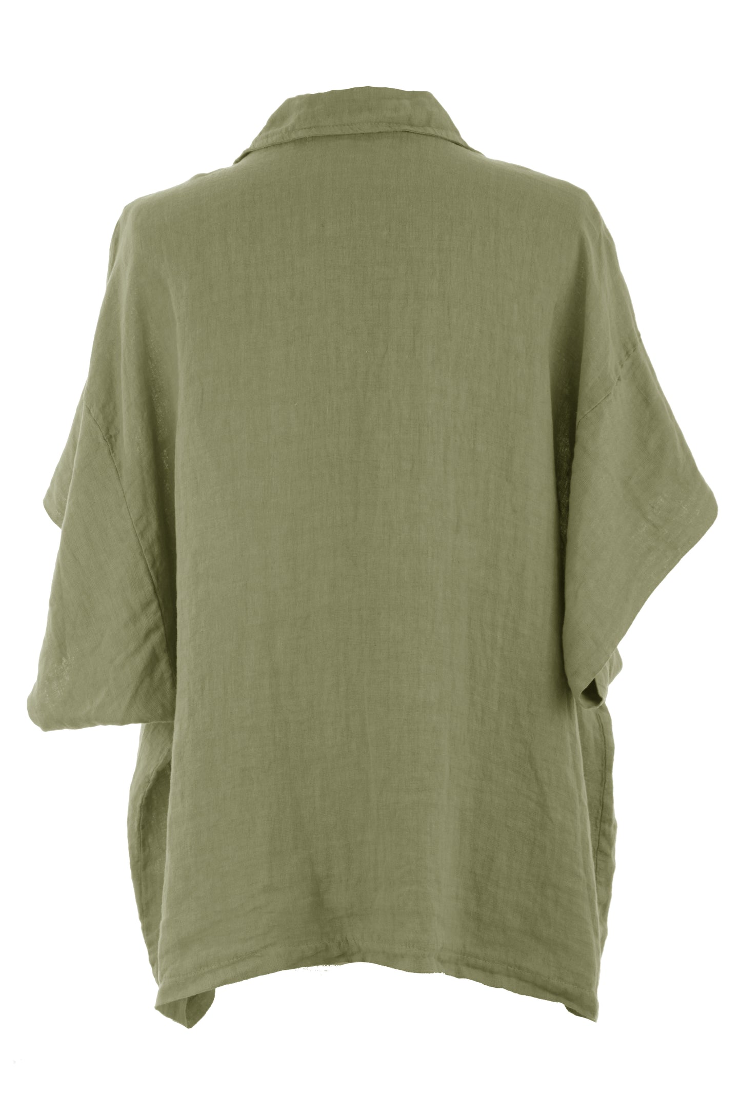 One Button Linen Jacket