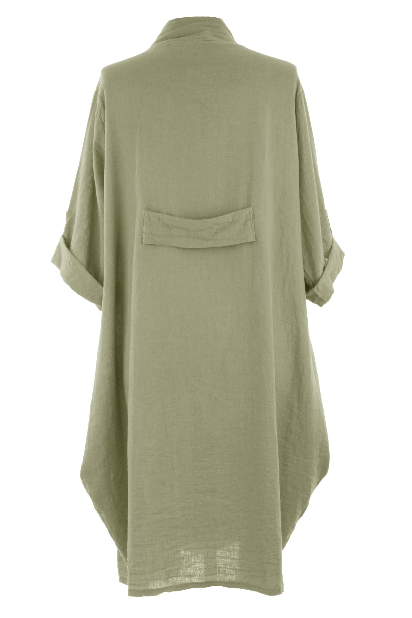 Tab Back Linen Jacket