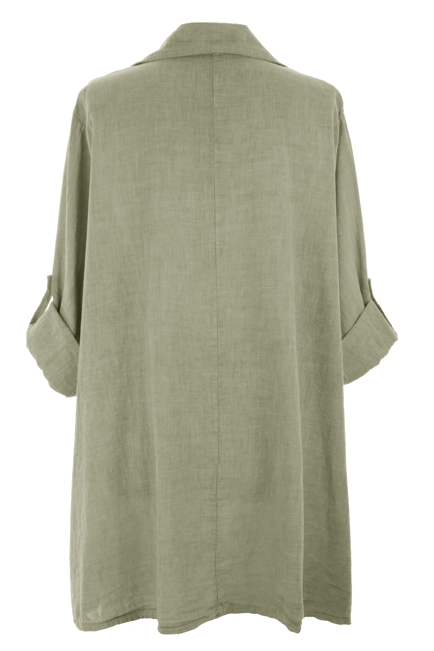 High Low Linen Shirt