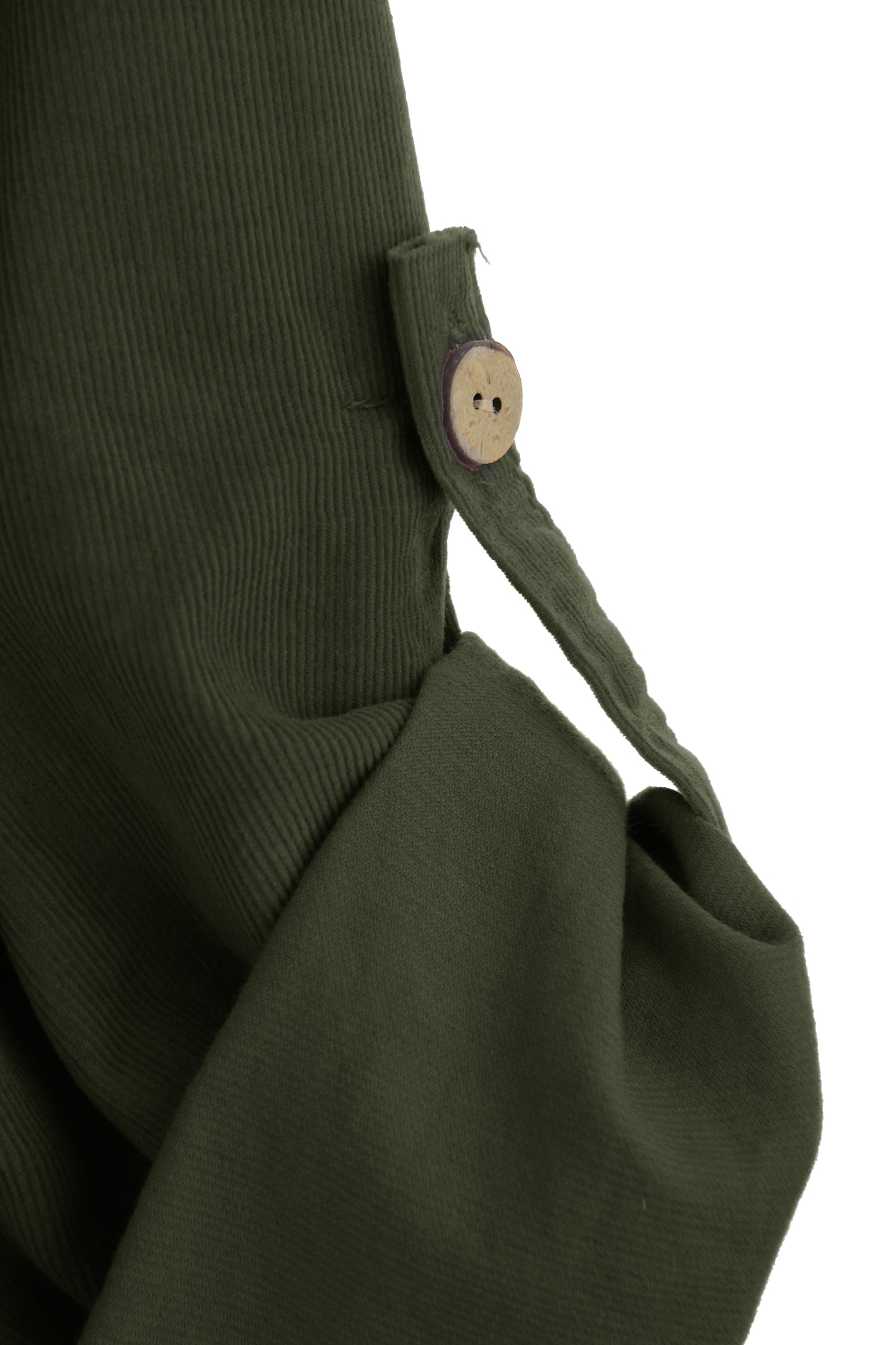Button Detail Corduroy Top
