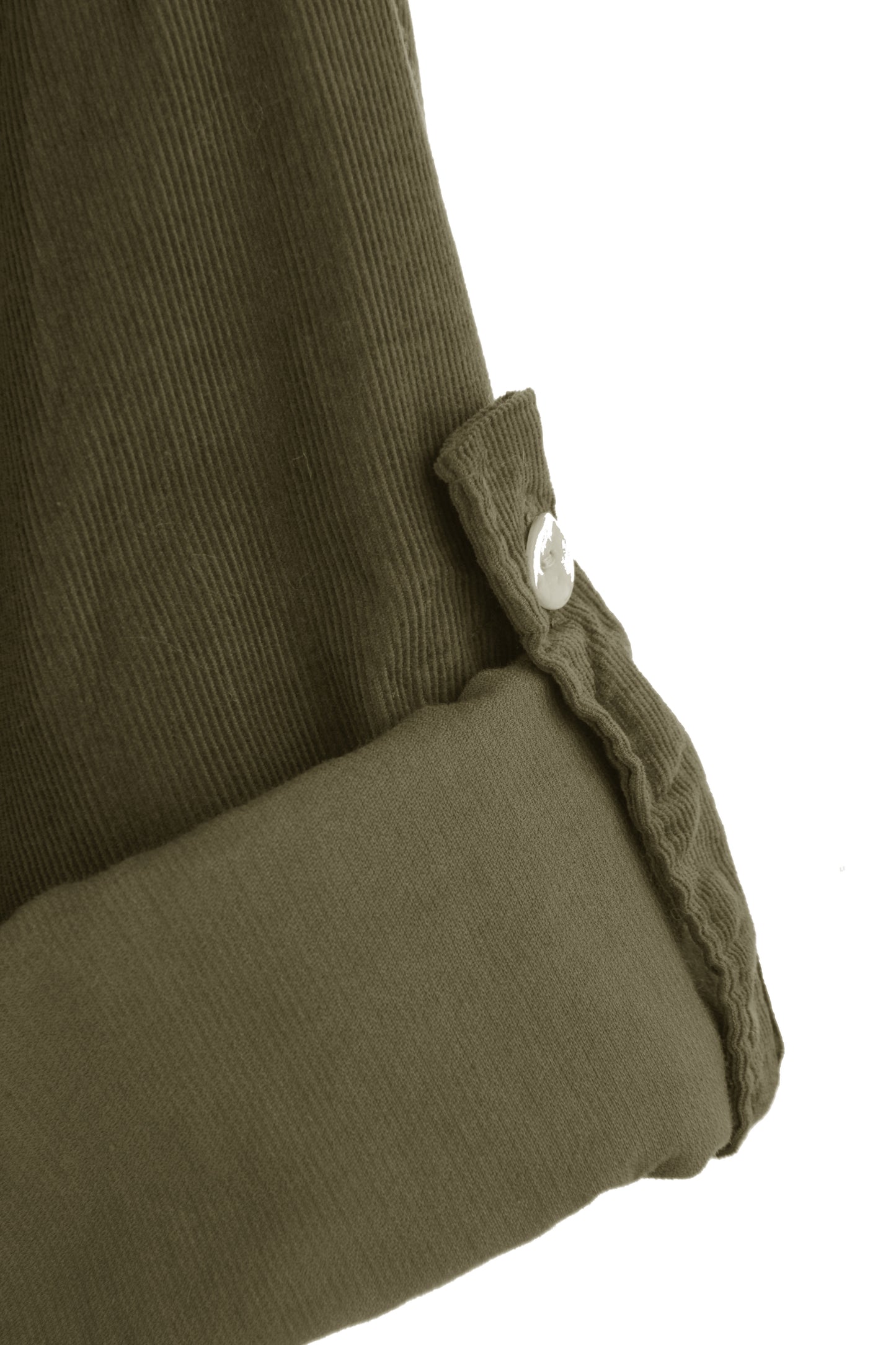 Button Detail 2 Pocket Corduroy Top