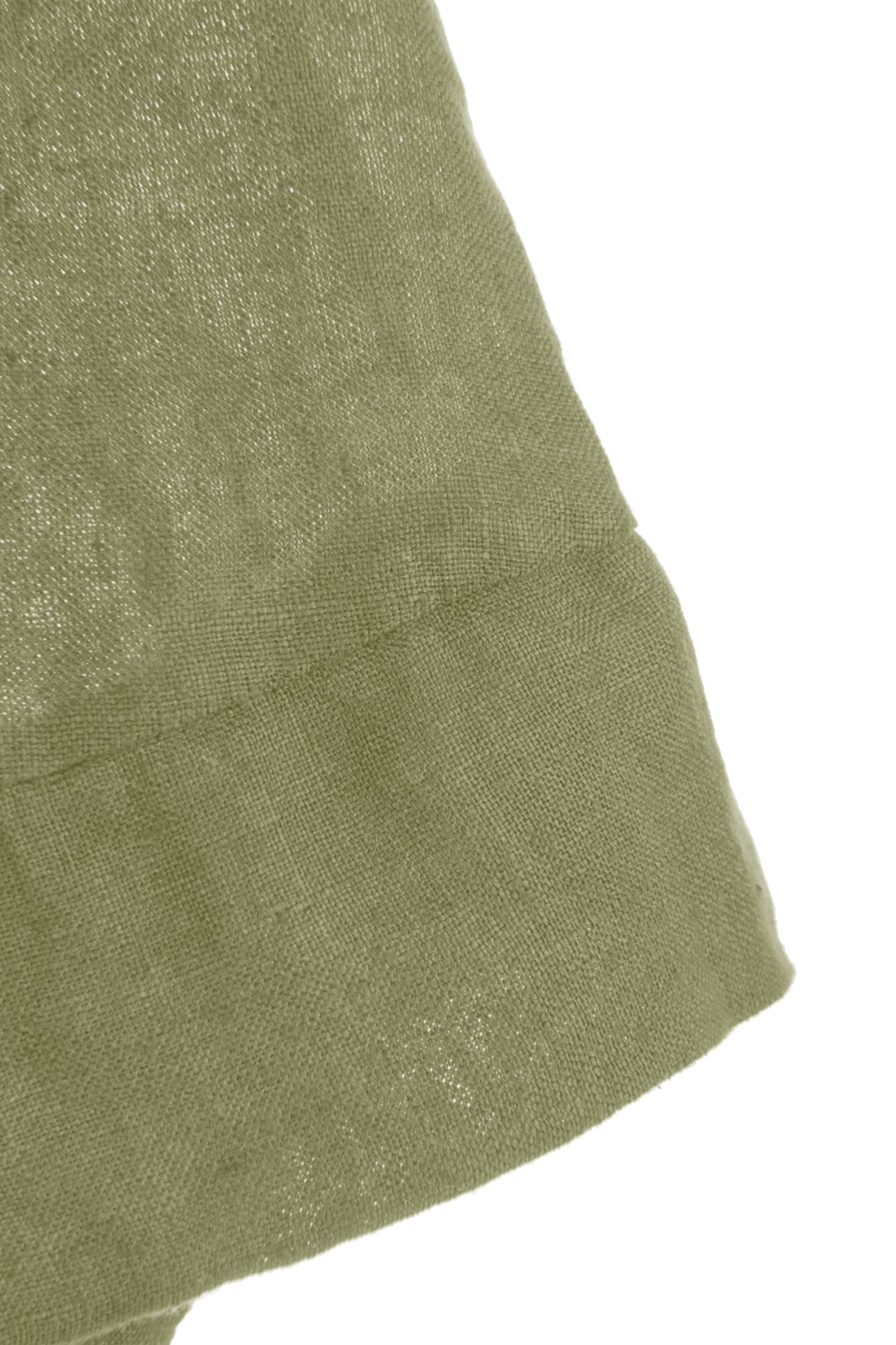 Twist Front Linen Crop Top