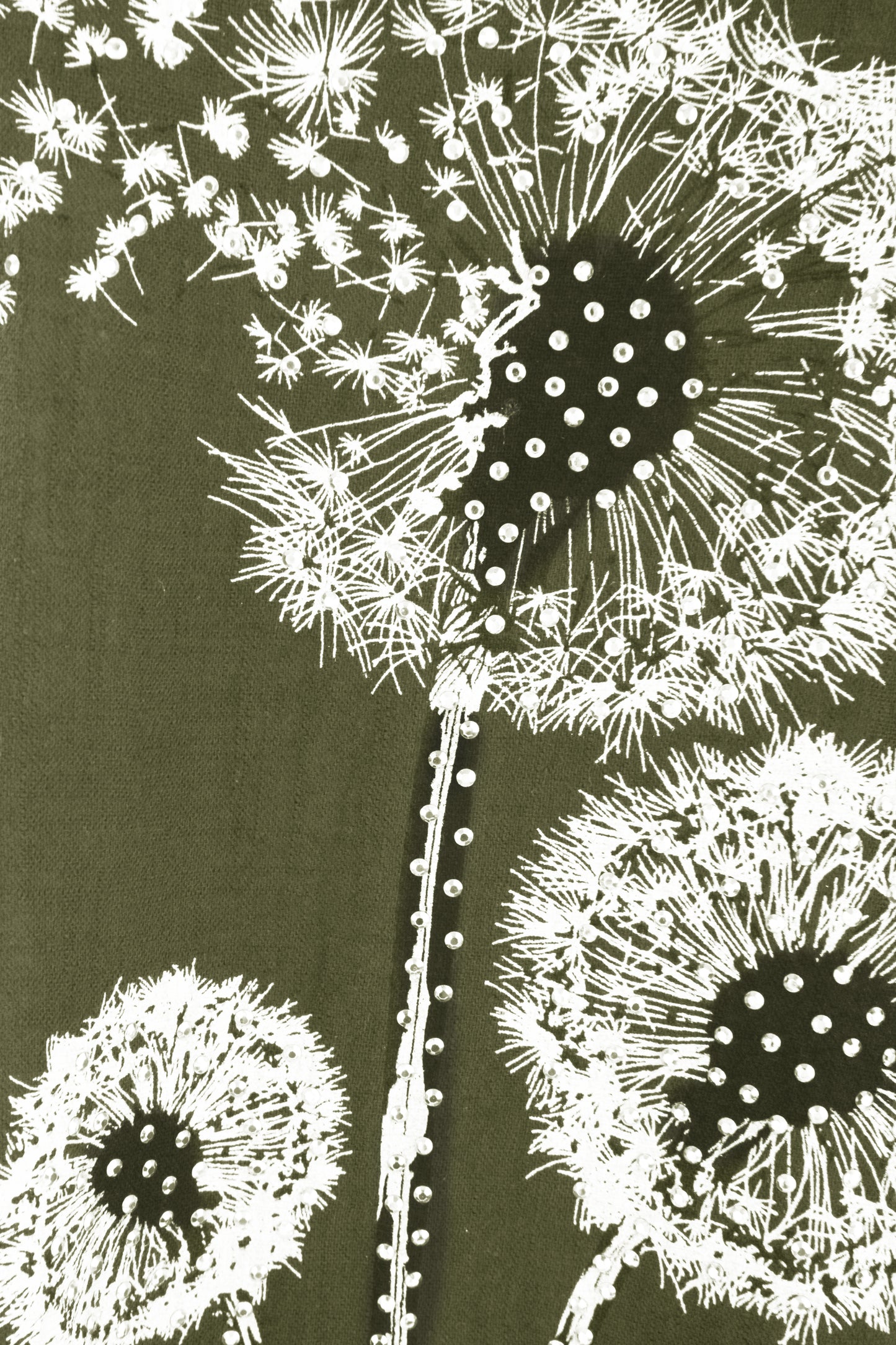 Dandelion Floral Print Cotton Top