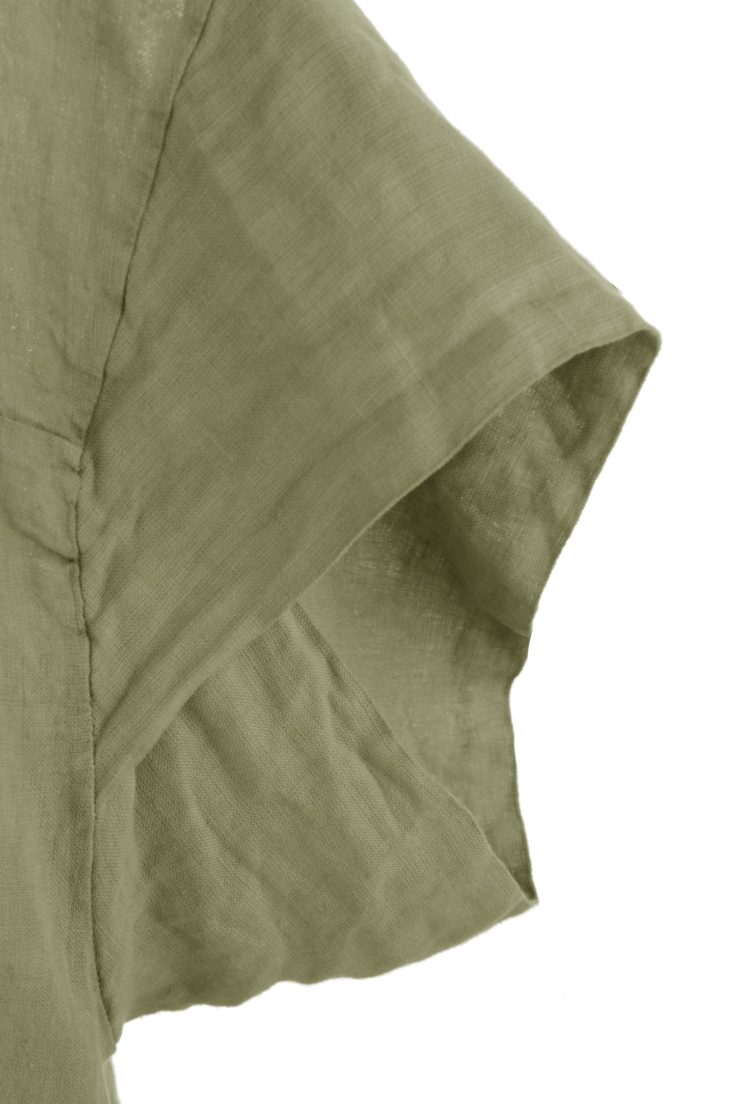 One Button Linen Jacket
