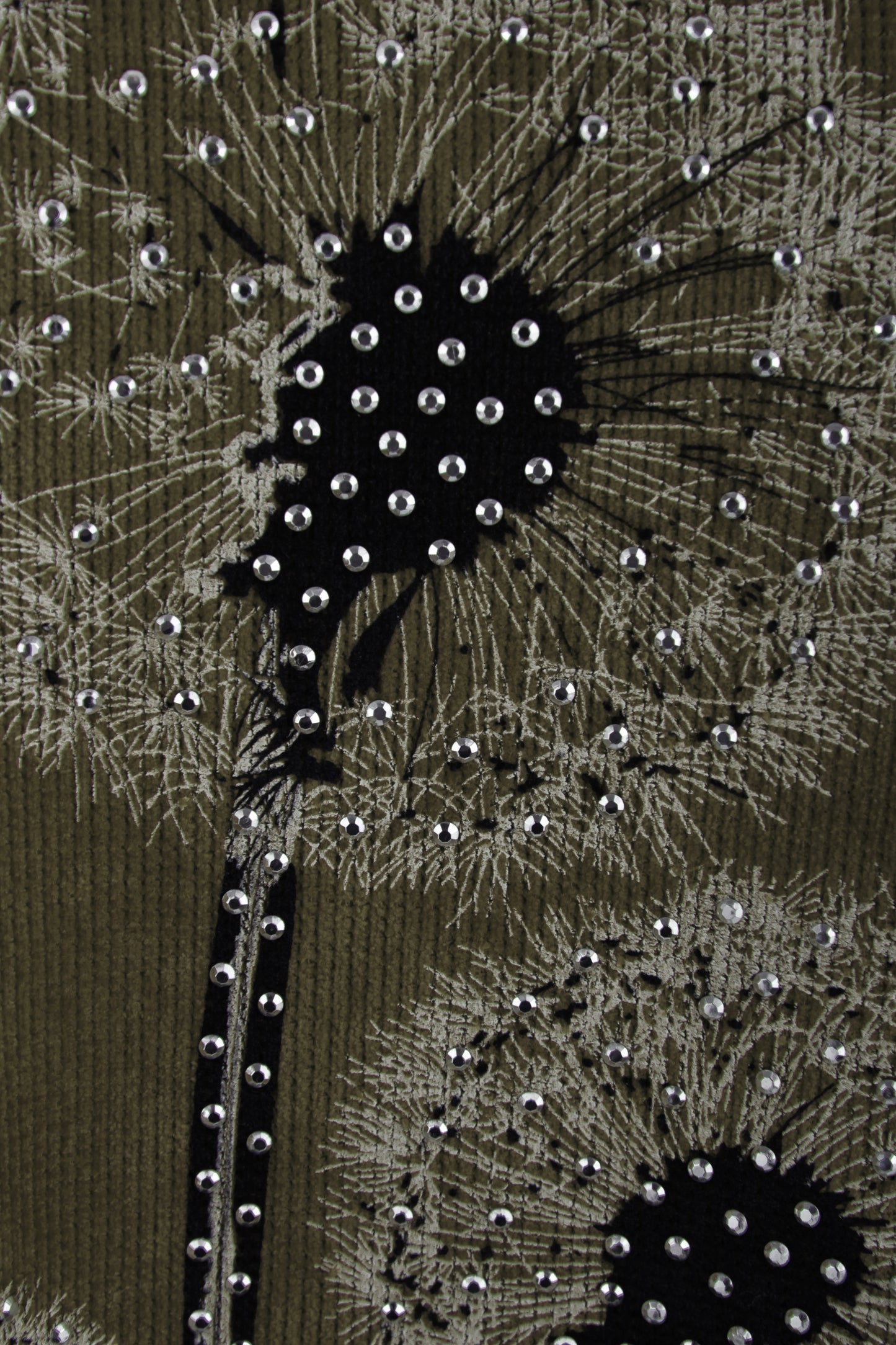 Dandelion Print Chenille Top