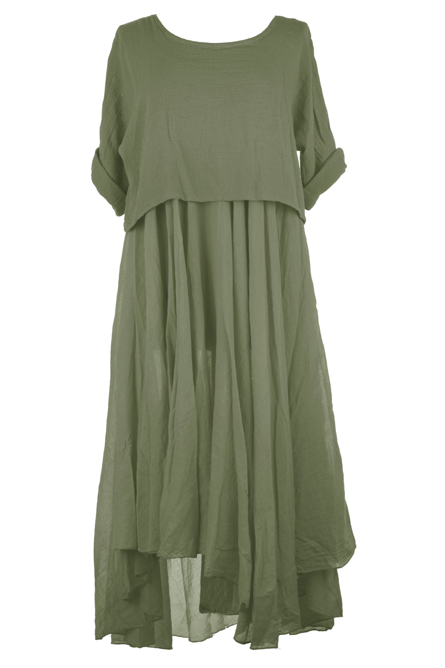 2 Piece Flare Dress