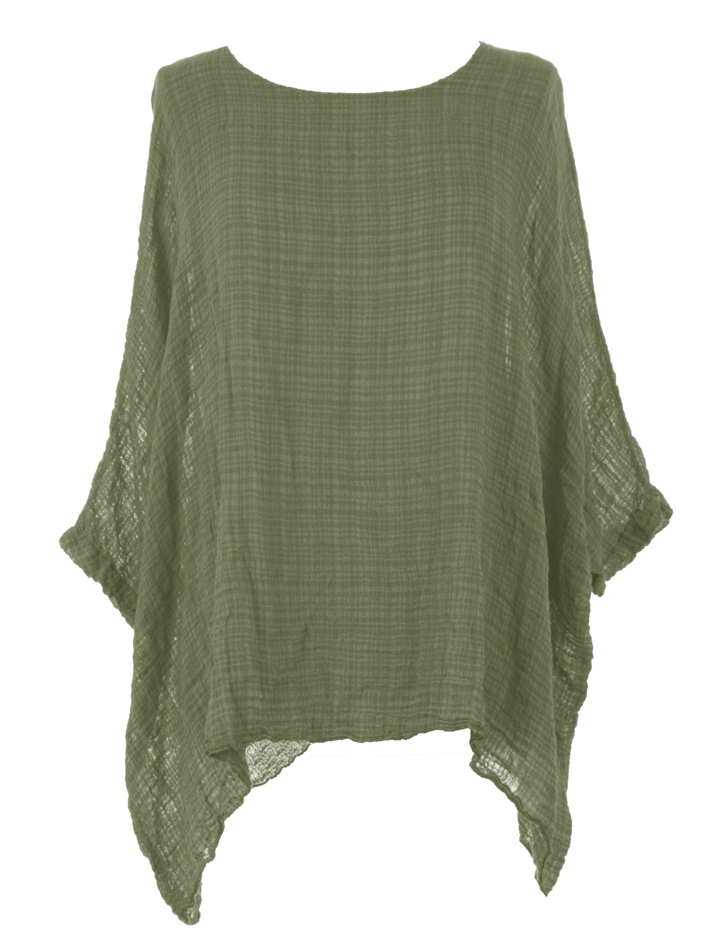 Batwing Cheesecloth Top