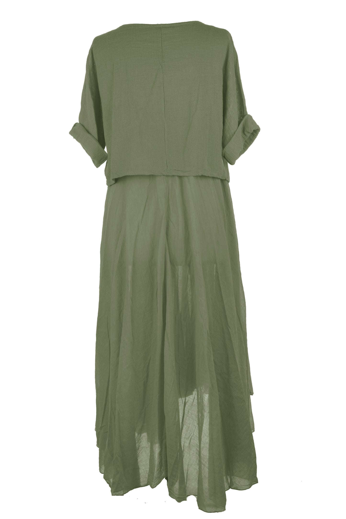 2 Piece Flare Dress