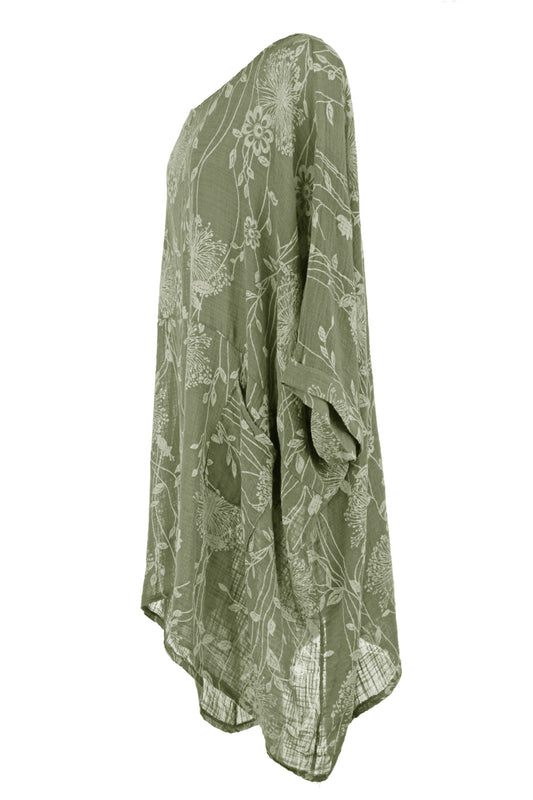 2 Pocket Dandelion Kaftan
