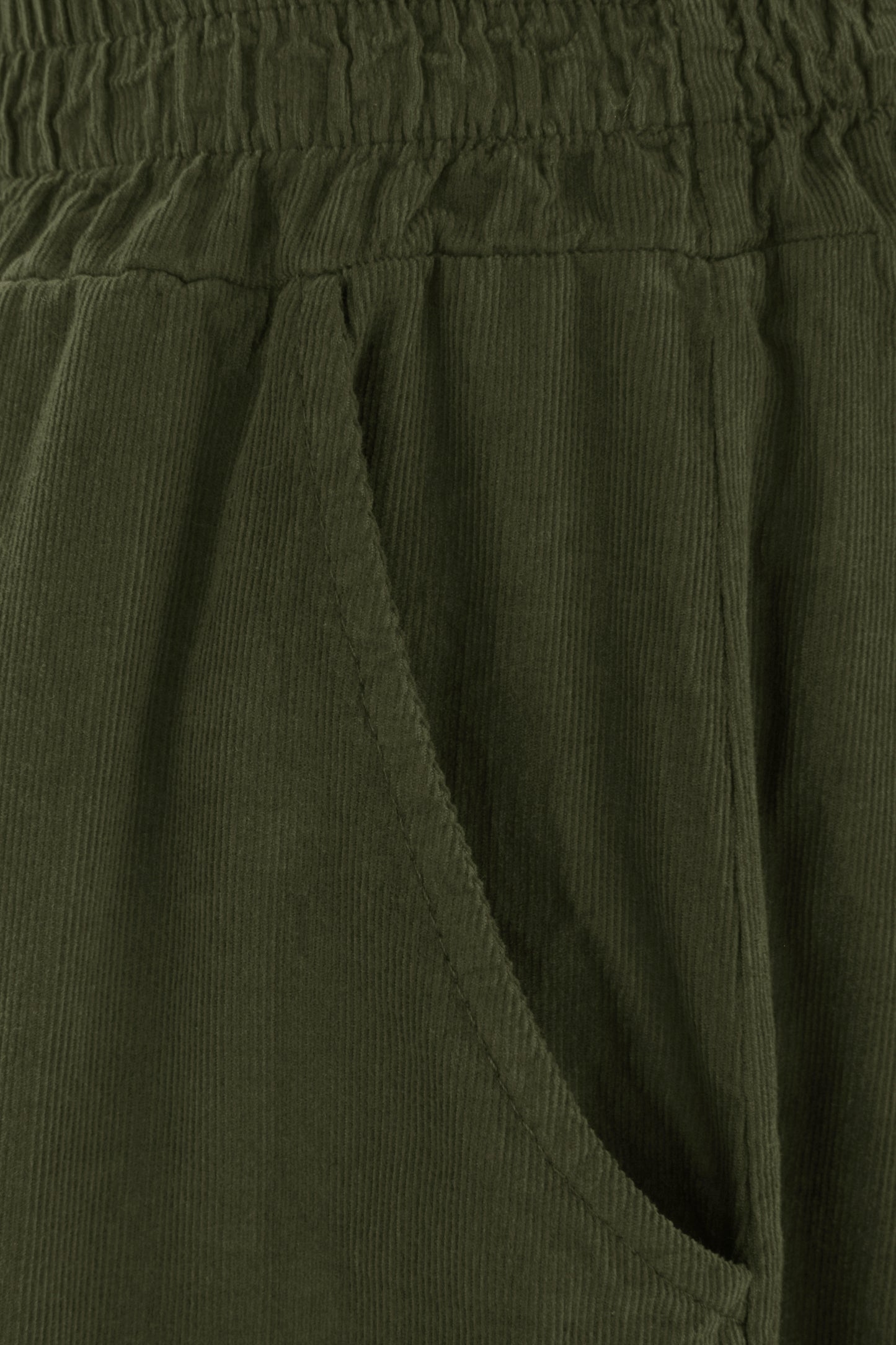 Wide Leg Corduroy Trouser