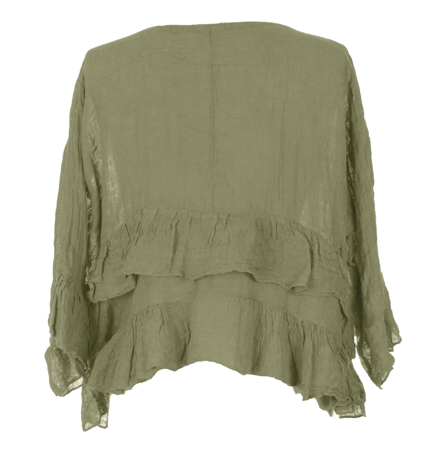 Frill Hem Crop Top