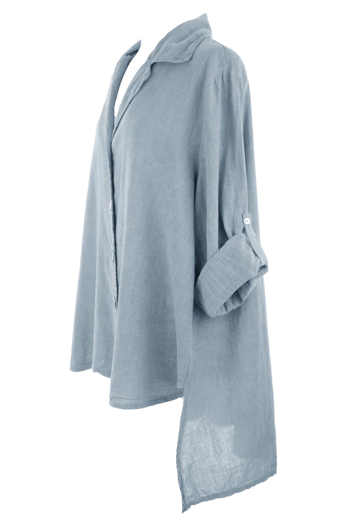 High Low Linen Shirt