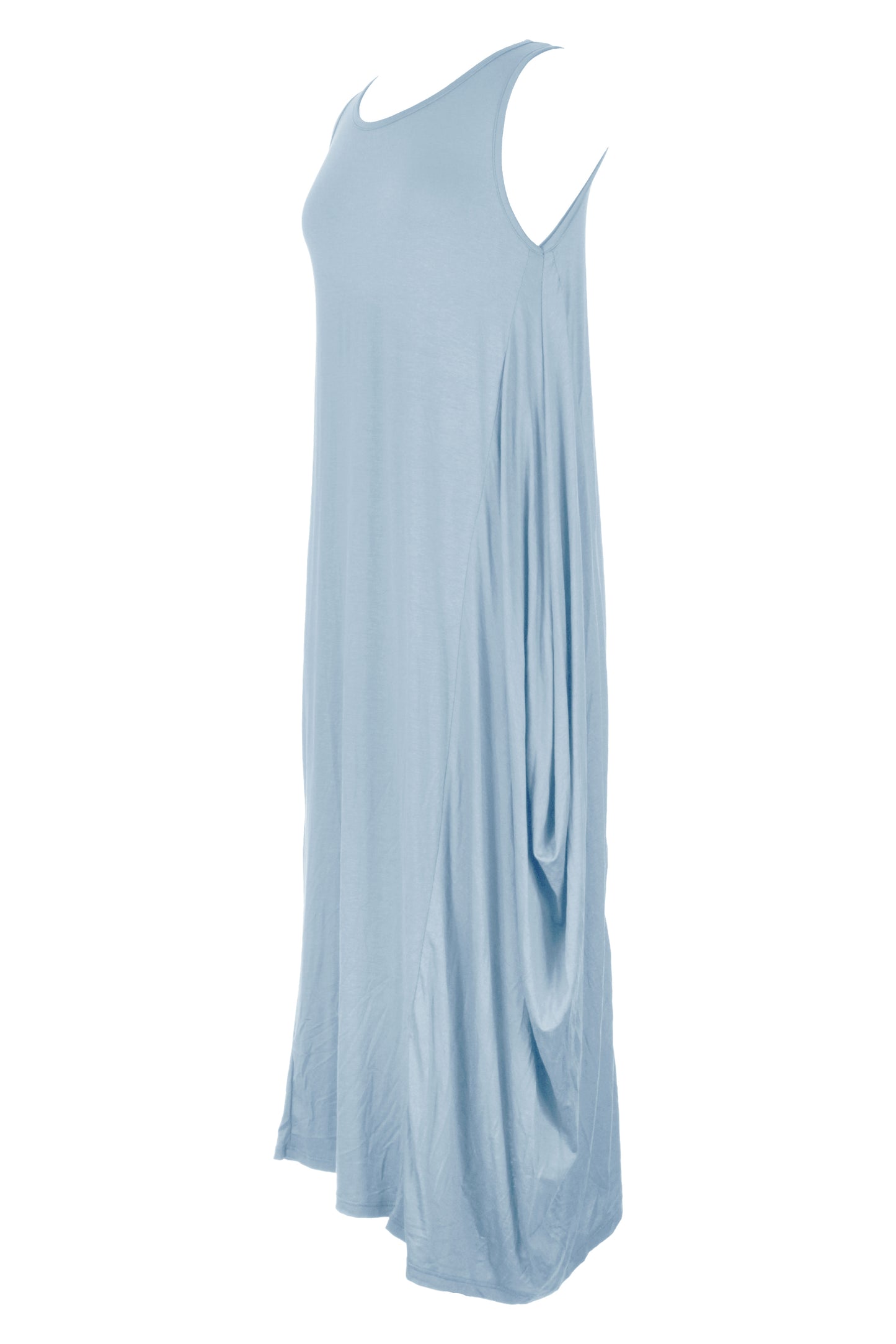 Plain Sleeveless Midi