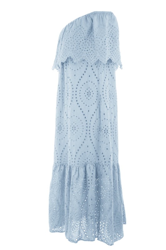 Broderie Anglaise Bardot Midi