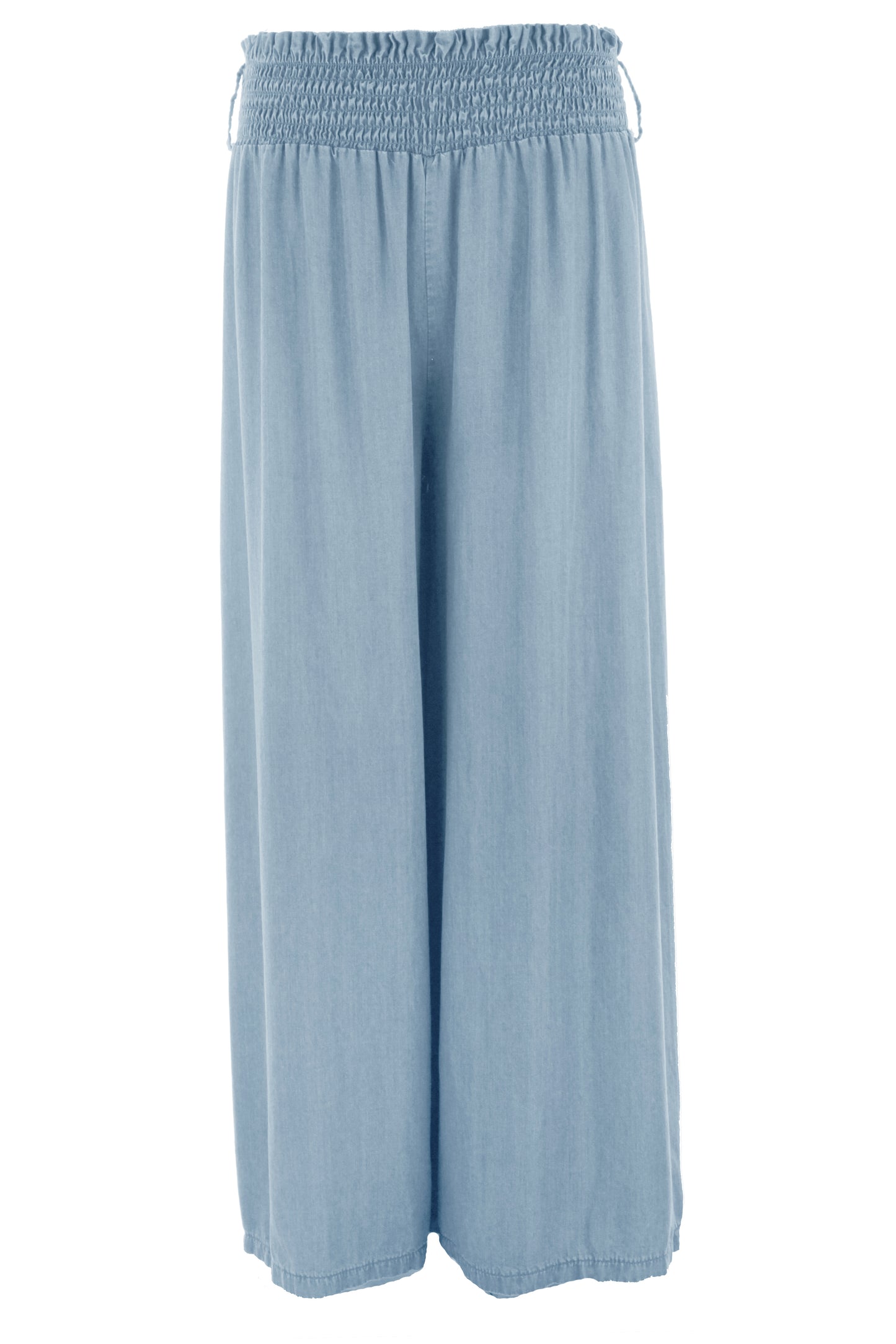 Elasticated Waist Denim Trouser