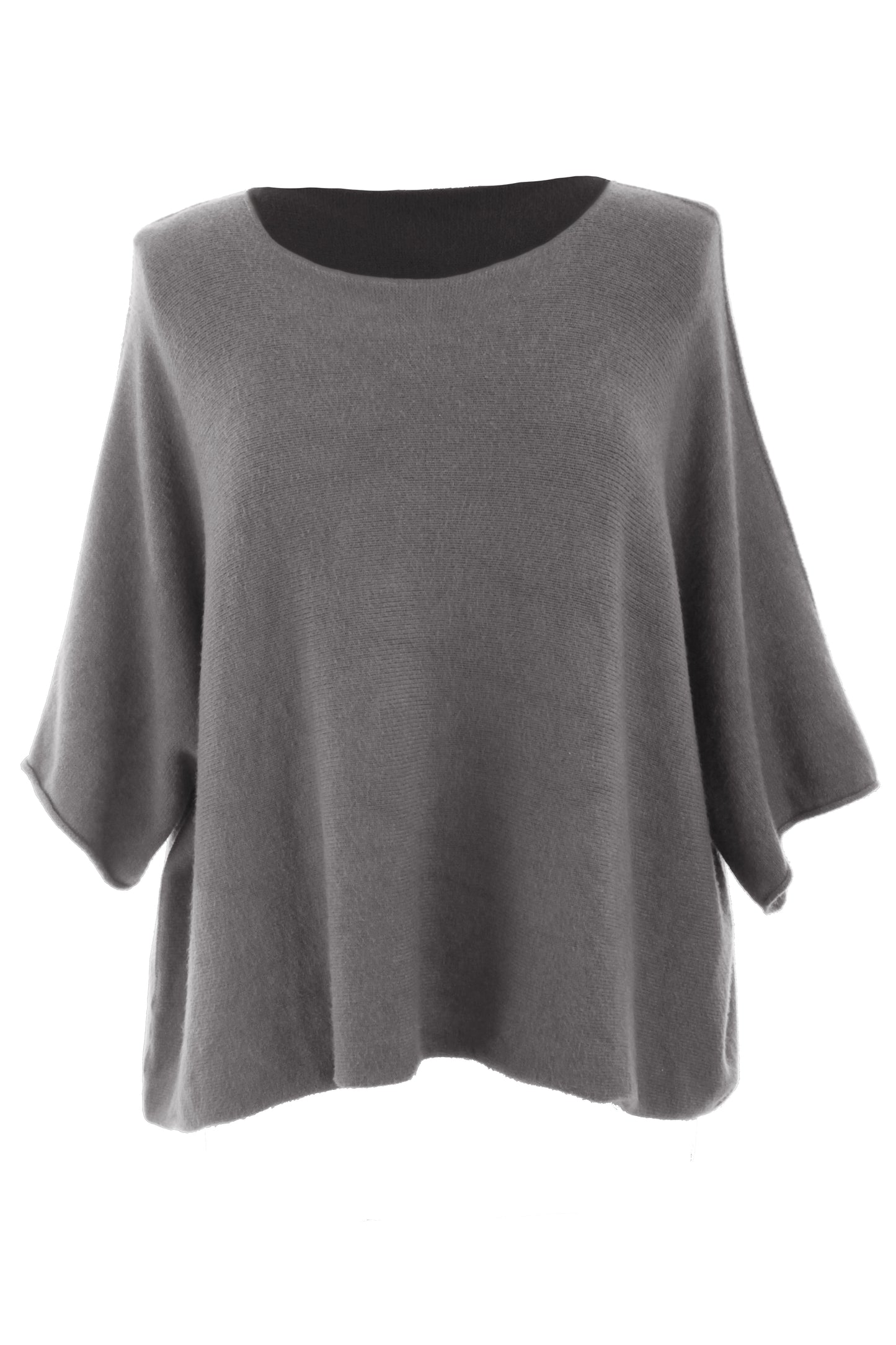 Batwing Short Sleeve Soft Knit Jumper