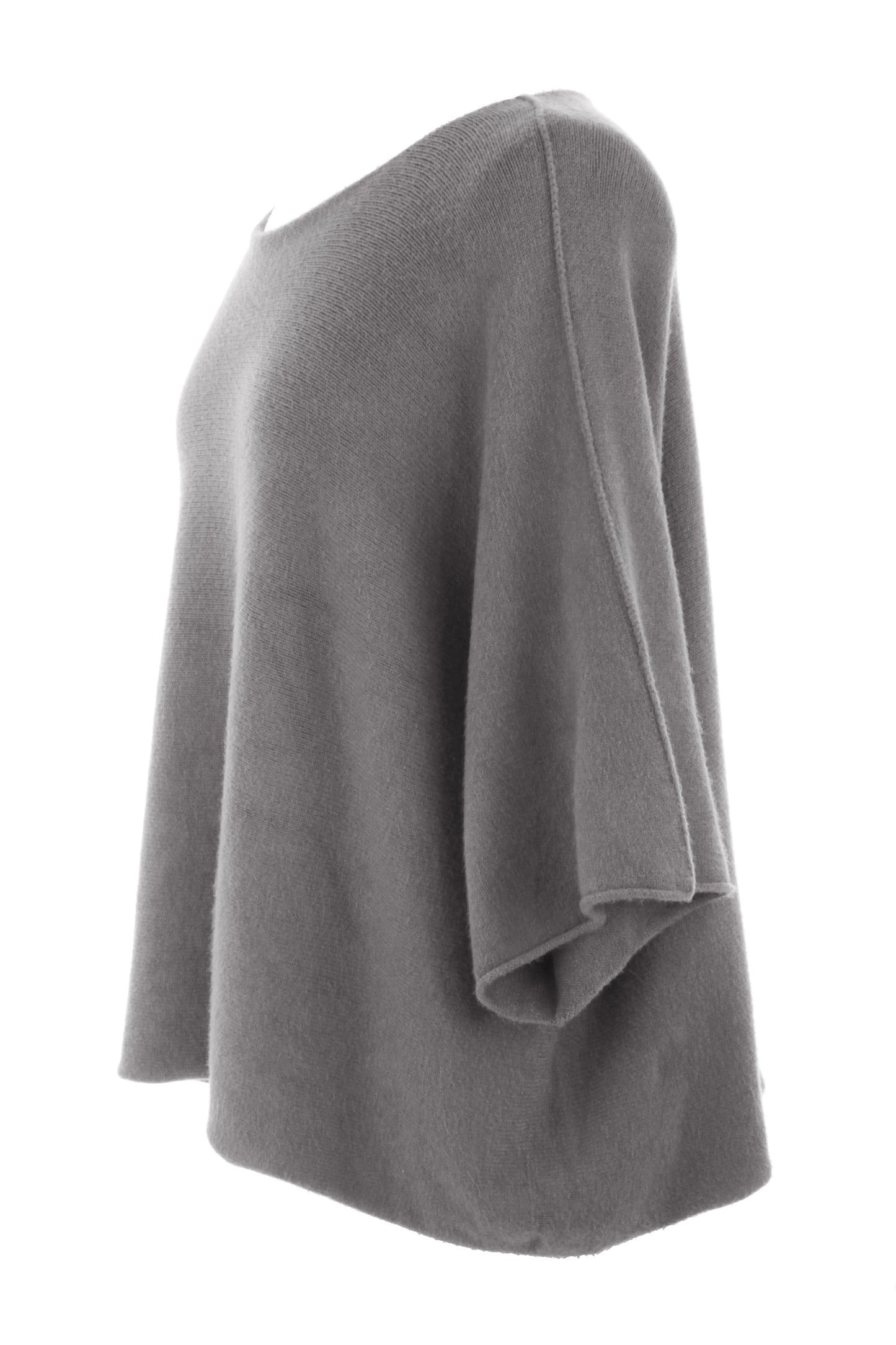 Batwing Short Sleeve Soft Knit Jumper