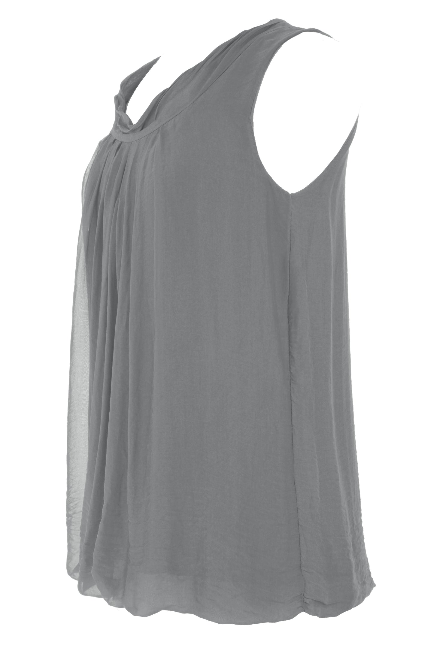 Puffball Silk Vest