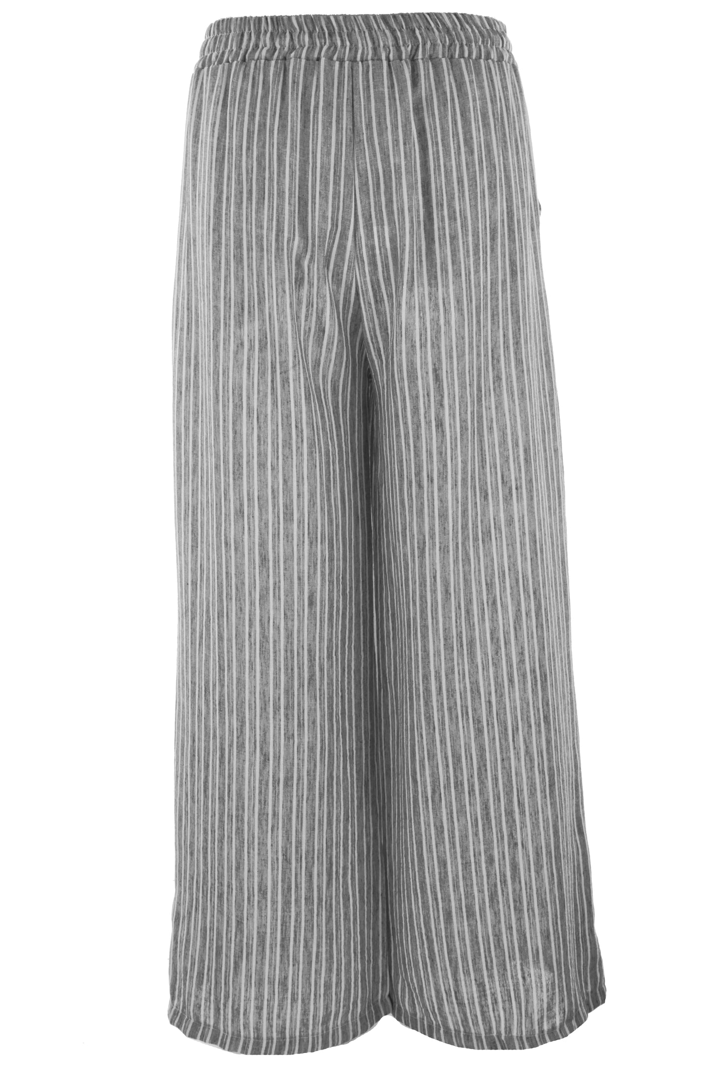 Button Detail Pocket Stripe Trouser