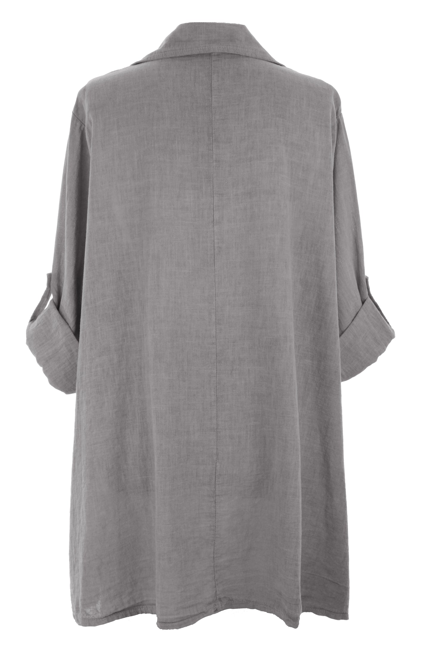 High Low Linen Shirt