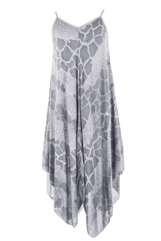 Printed Hanky Dress