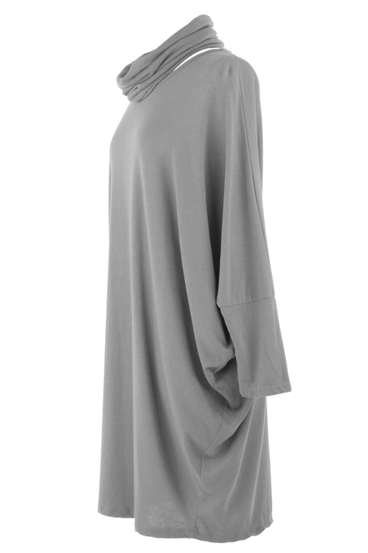 Fine Knit Snood Dress