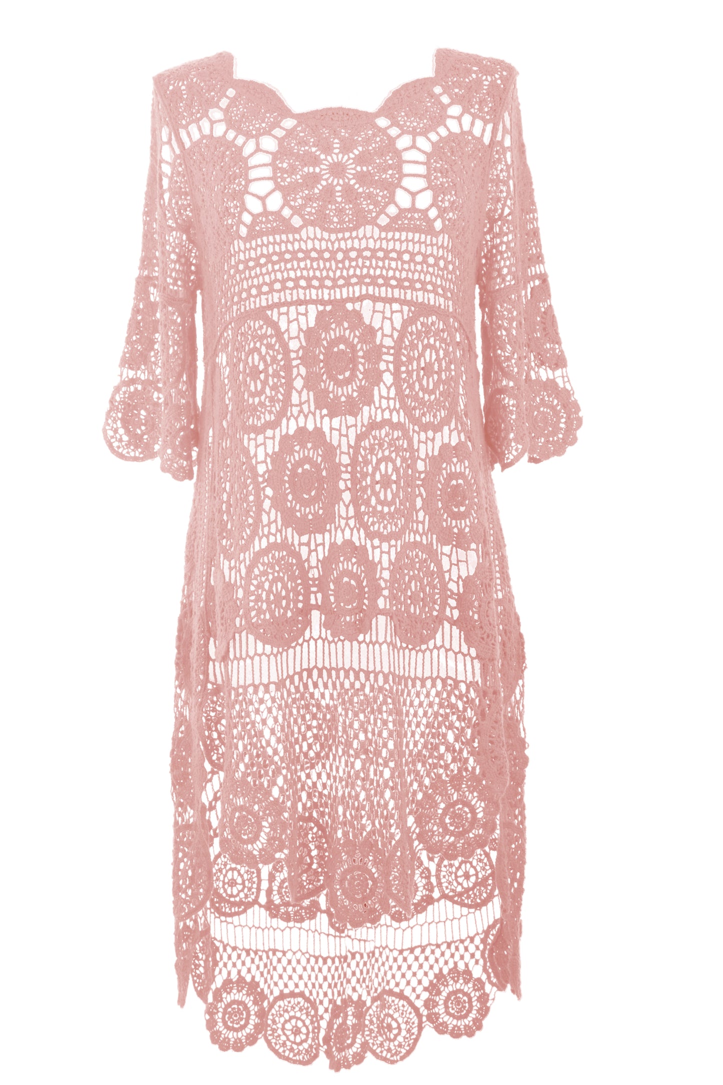 Crochet Hi Low Tunic