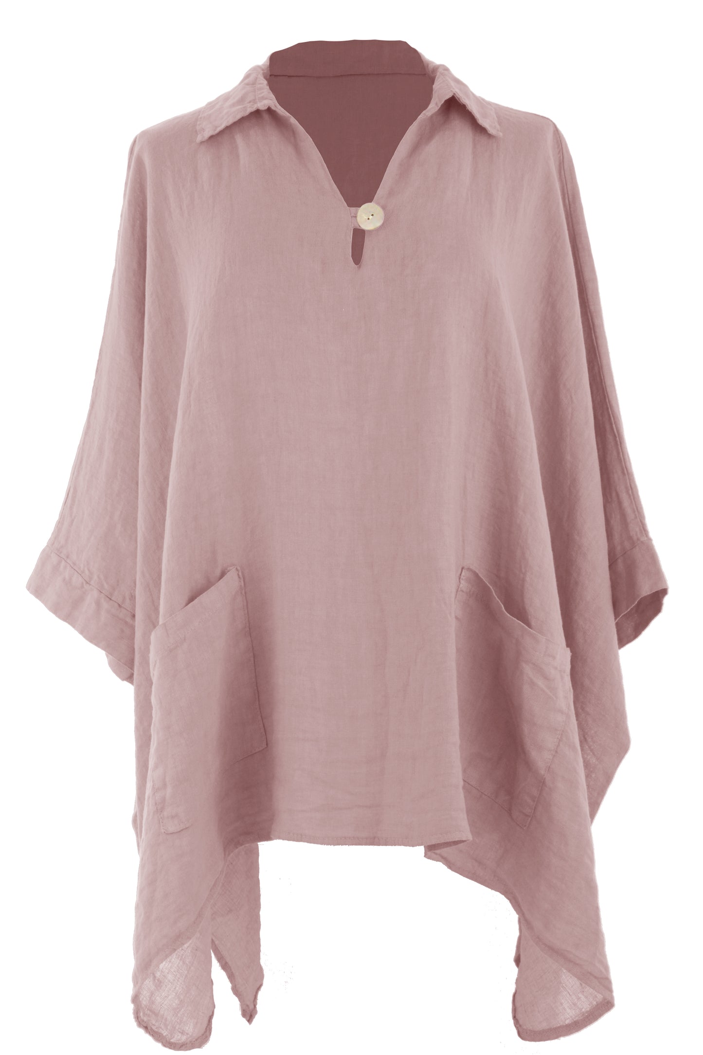 2 Pocket Linen Kaftan