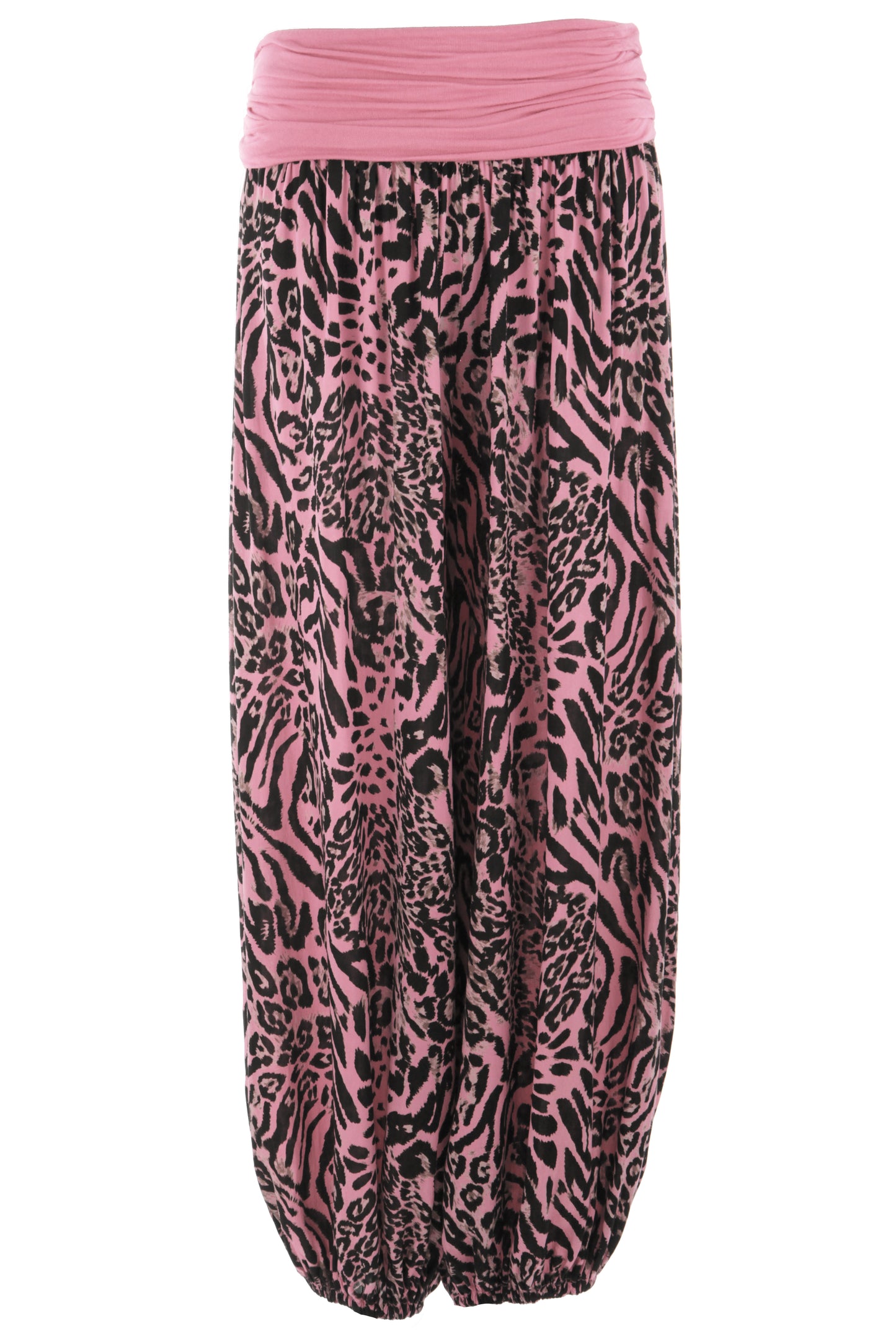 Leopard Print Harem Trouser