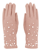 Load image into Gallery viewer, Pearl Cashmere Gloves
