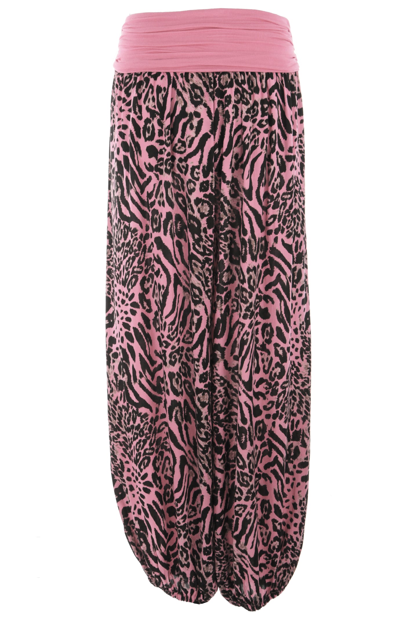 Leopard Print Harem Trouser