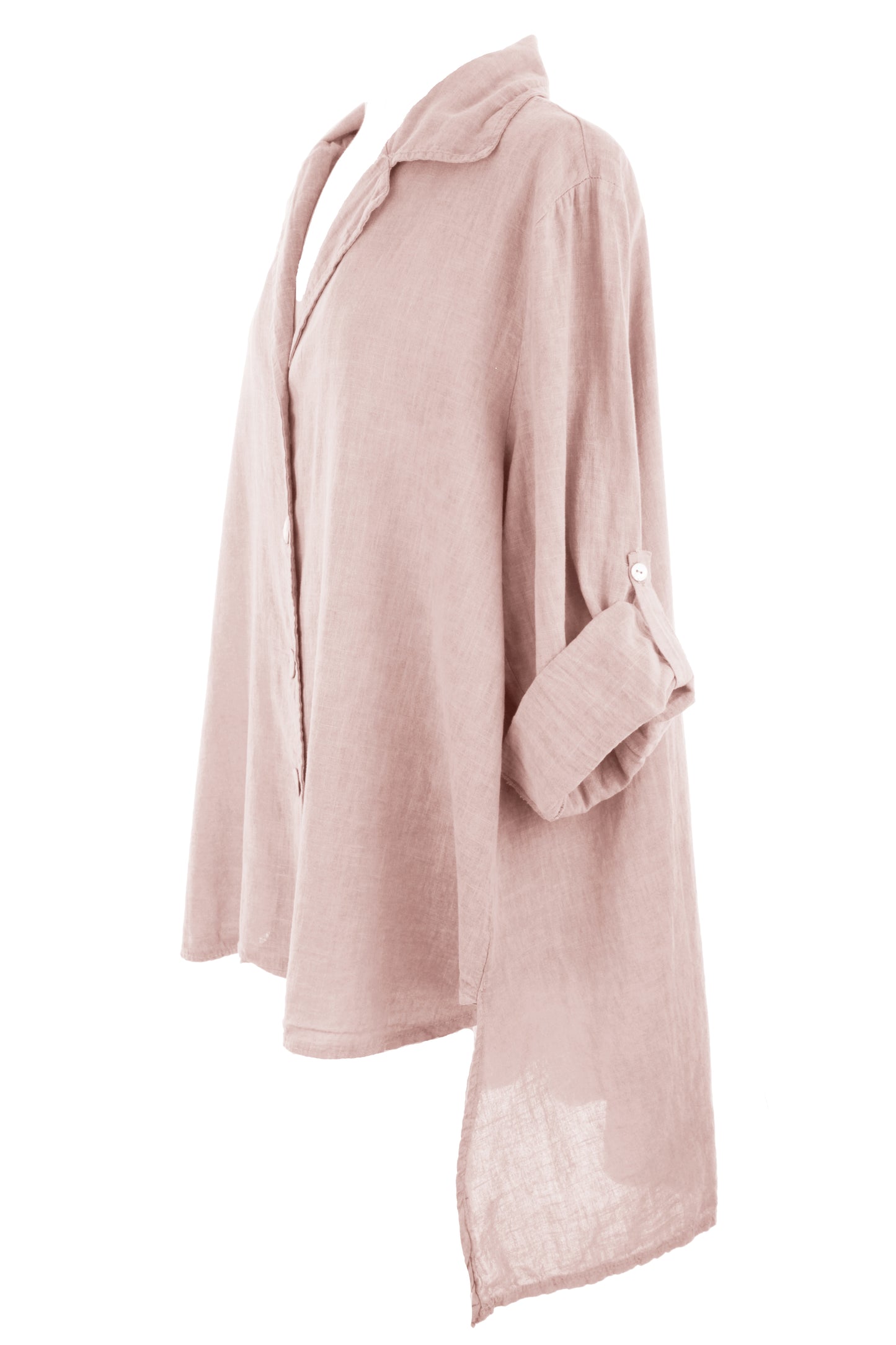 High Low Linen Shirt