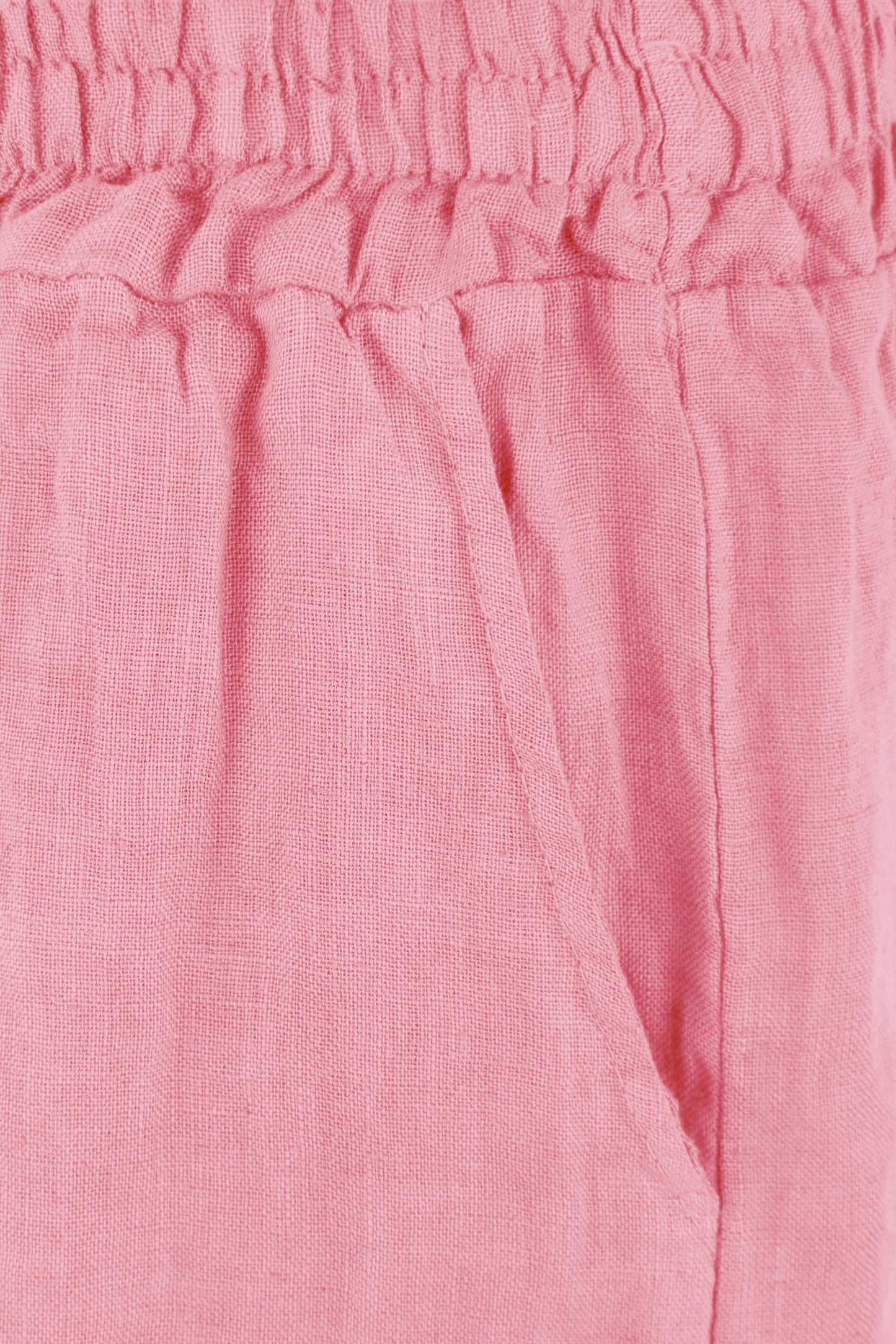 2 Pocket Linen Shorts