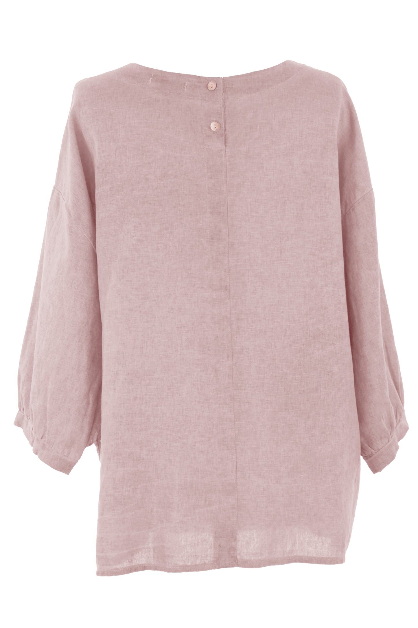 3/4 Cuff Sleeve Linen Top