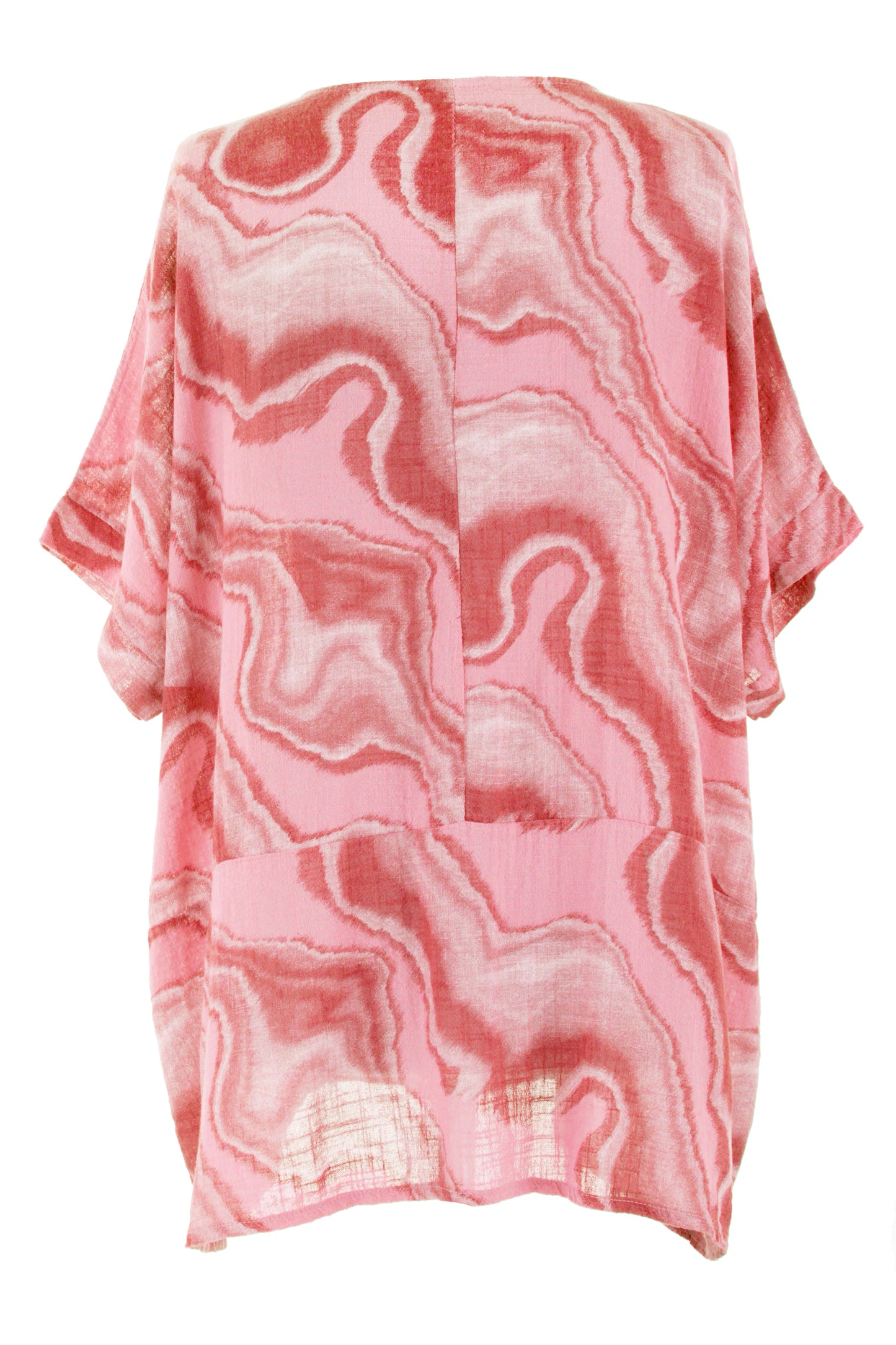Abstract Print Cotton Kaftan